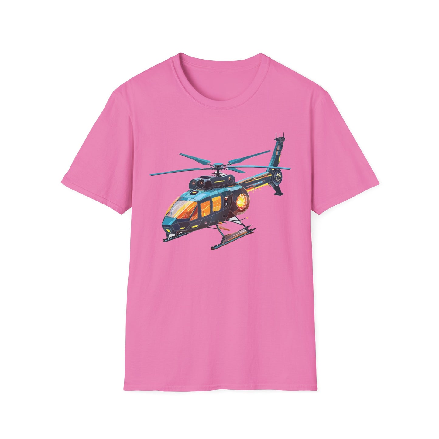 Chopper Shirt, Helicopter Shirt, Shirt with Helicopter, T Shirt with Chopper