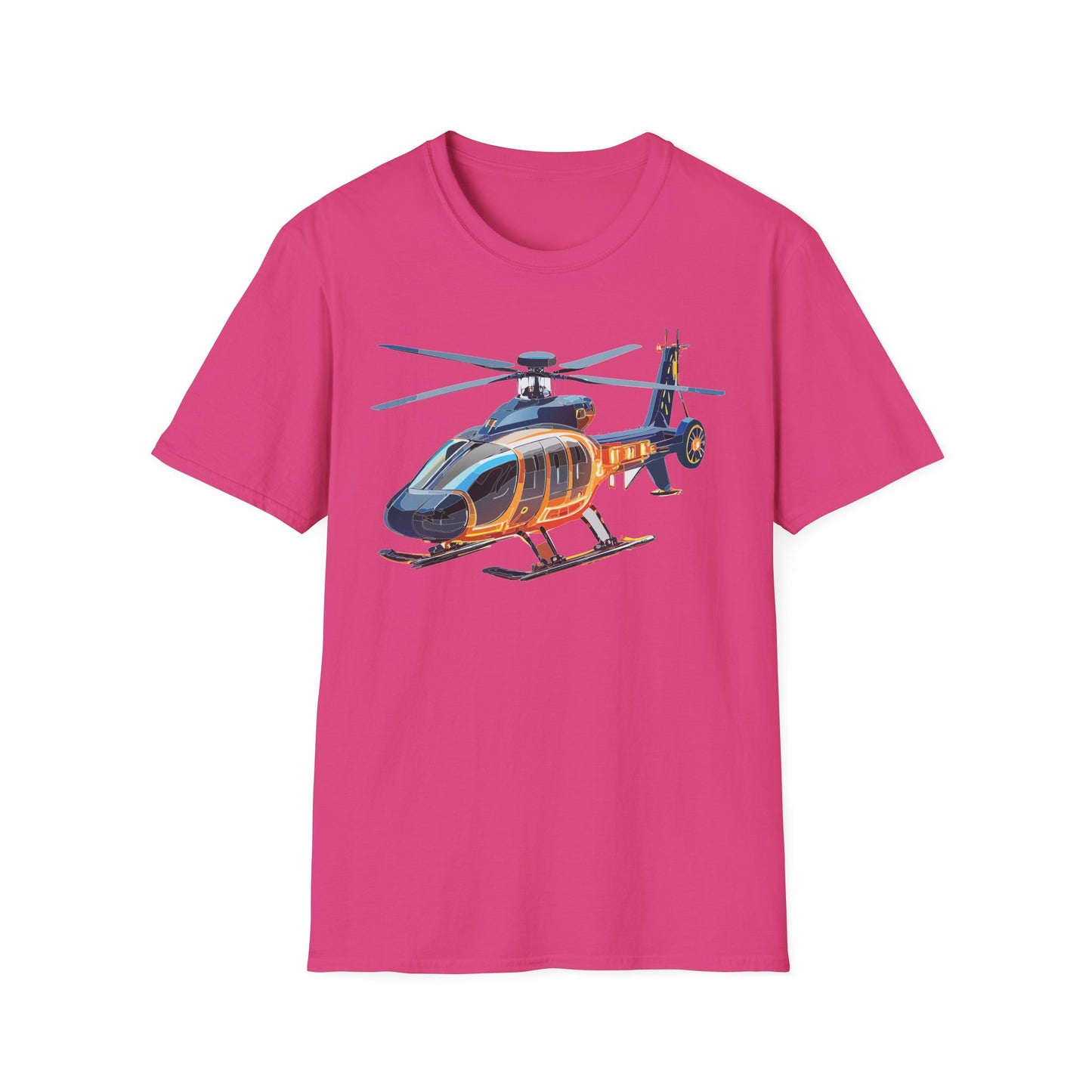 Chopper Shirt, Helicopter Shirt, Shirt with Helicopter, T Shirt with Chopper