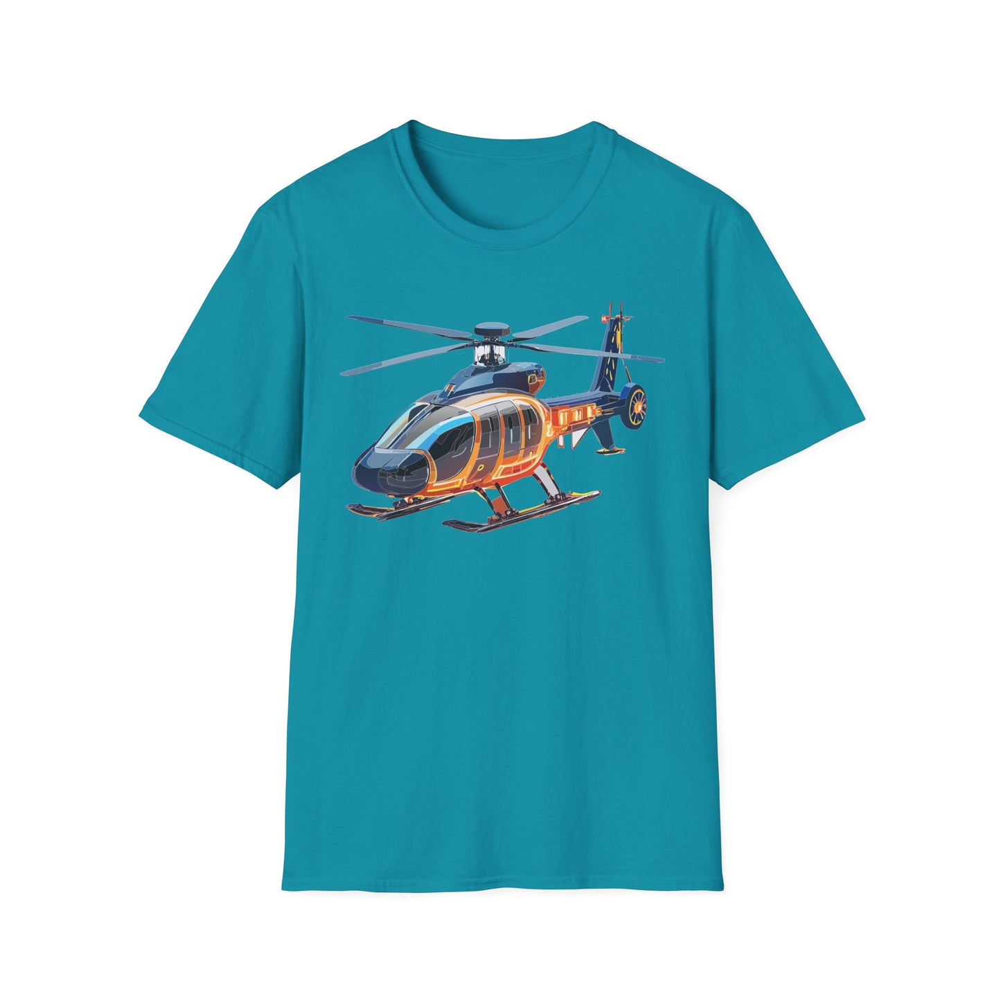 Chopper Shirt, Helicopter Shirt, Shirt with Helicopter, T Shirt with Chopper
