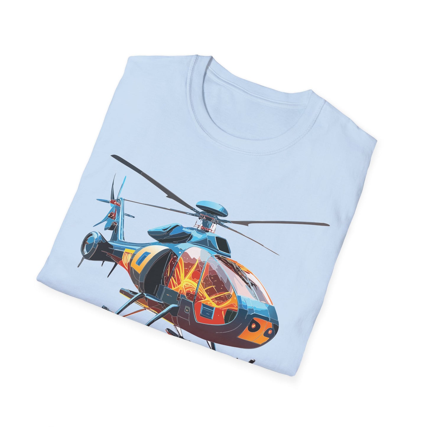 Chopper Shirt, Helicopter Shirt, Shirt with Helicopter, T Shirt with Chopper
