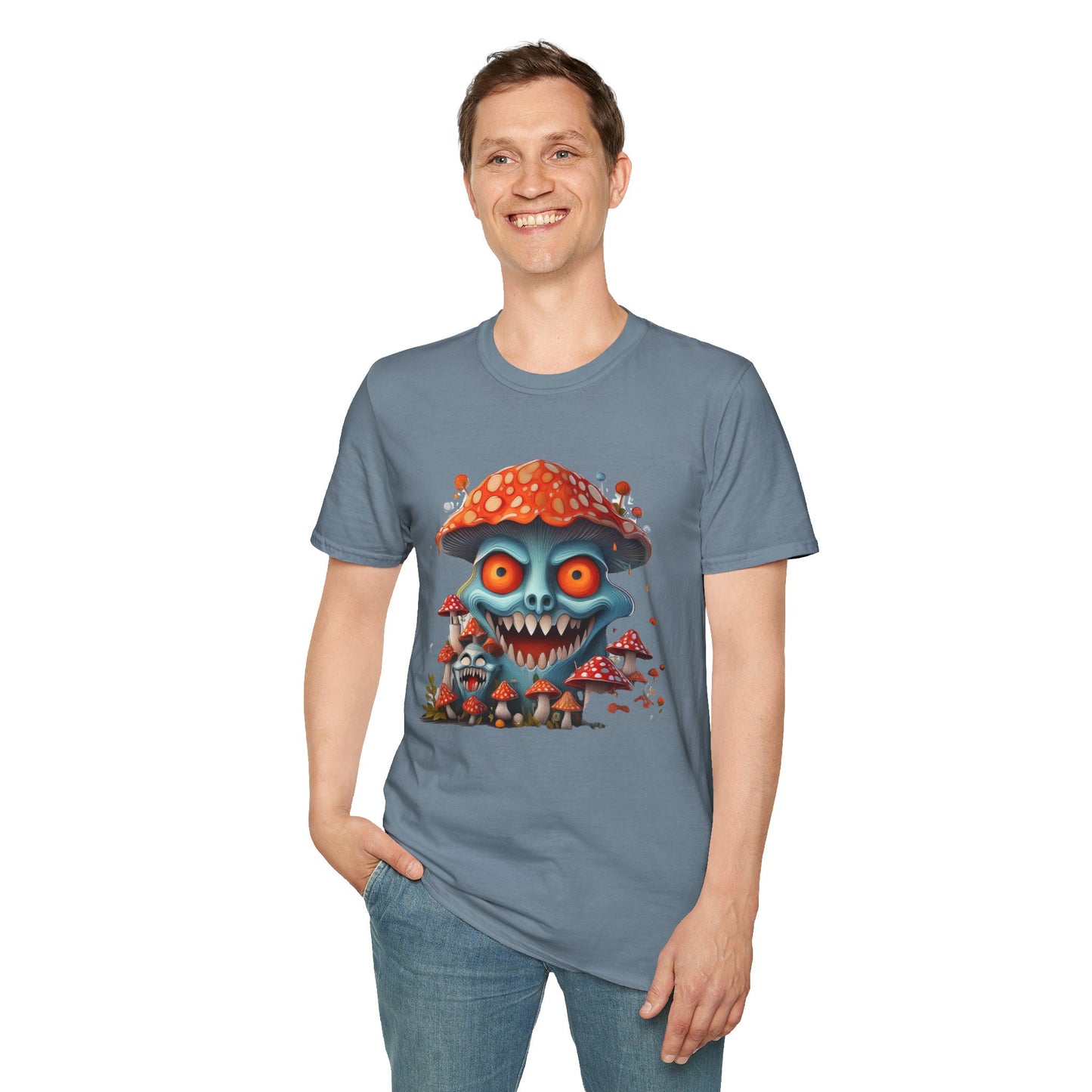 Mashroom Tee Shirt, Mashroom Shirt, Shirt with Funny Mashroom, Shirt with Fungus