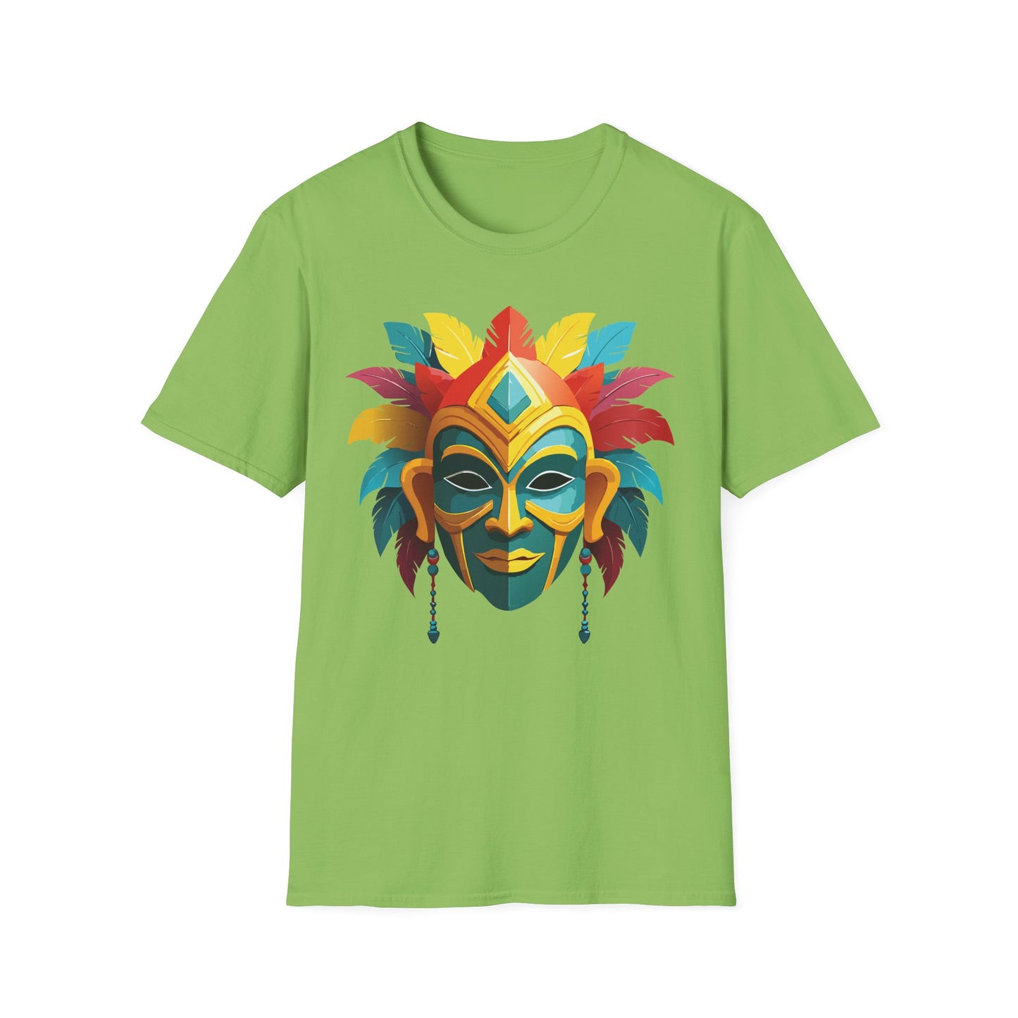 Mask Tee Shirt, Mask Shirt, Shirt with Mask, Masquerade Tees
