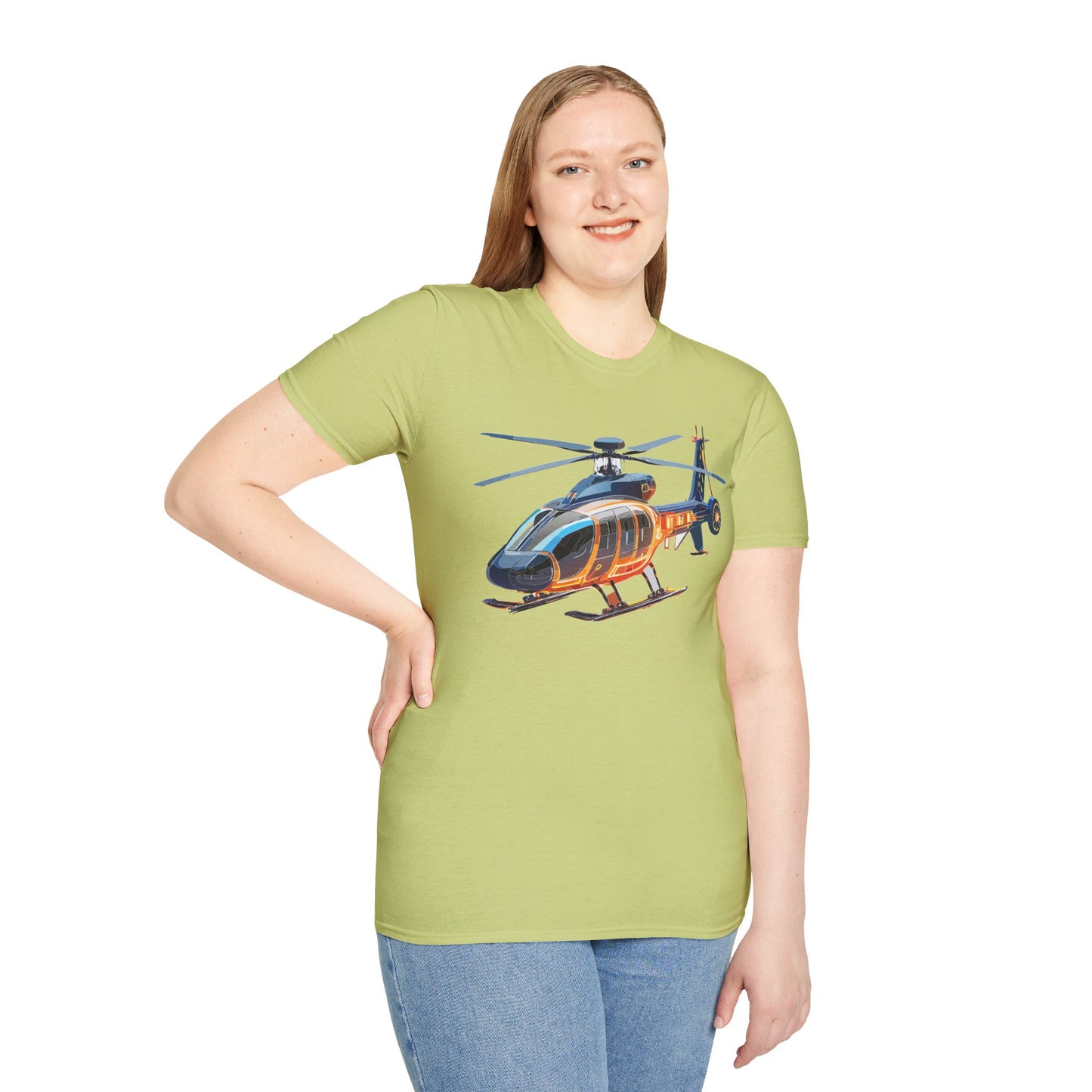 Chopper Shirt, Helicopter Shirt, Shirt with Helicopter, T Shirt with Chopper