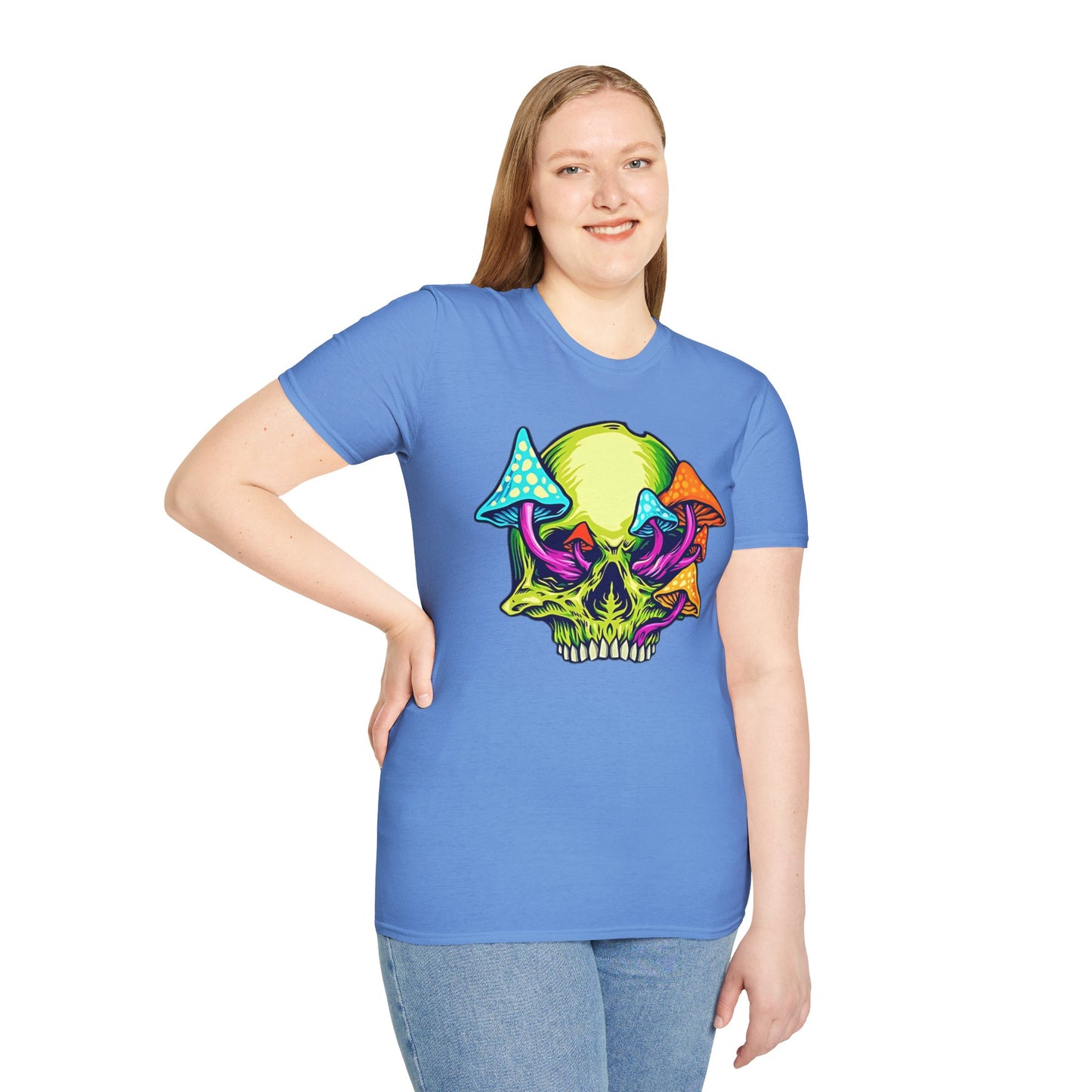Skull Tee Shirt, Skeleton Shirt, Shirt with Skull, Shirt with Skeleton