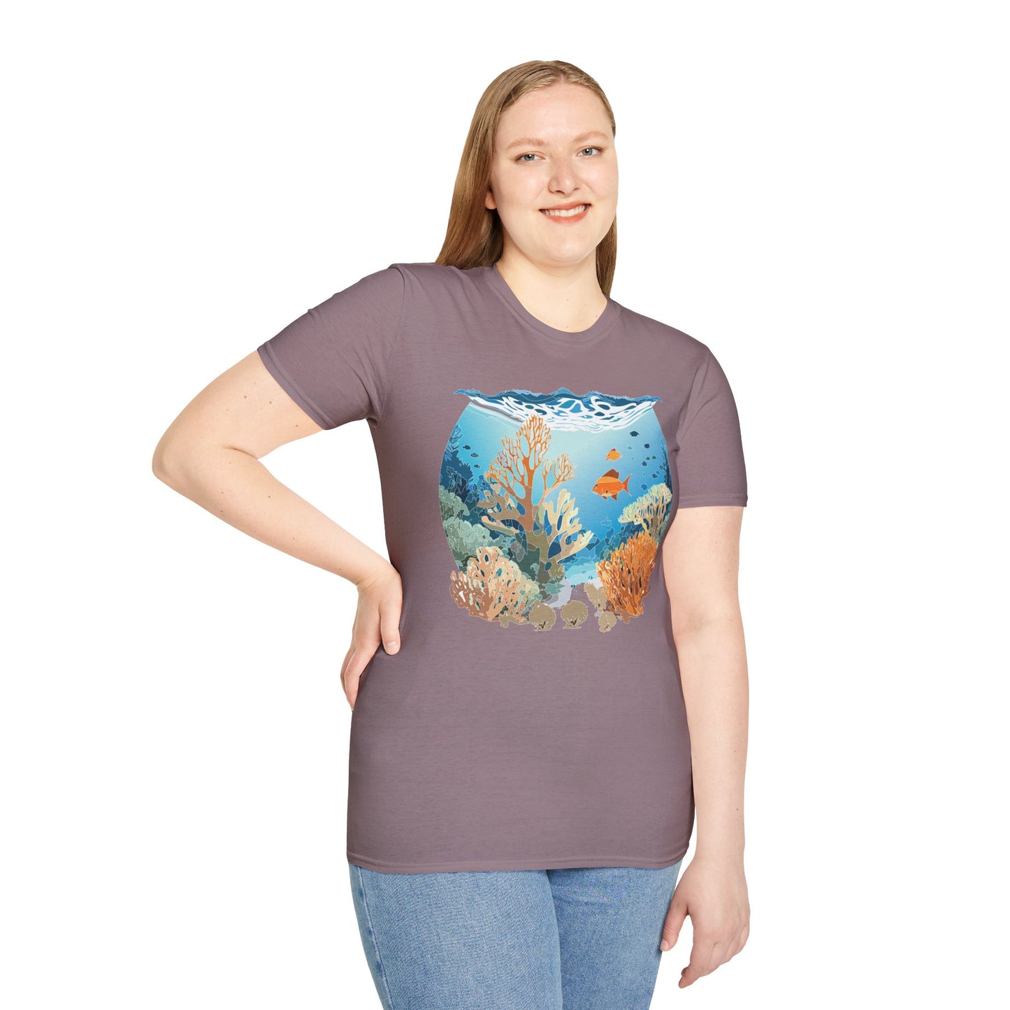 Ocean Tee Shirt, Ocean Shirt, Shirt with Ocean, U boat Tees, Shirt with U-Boat
