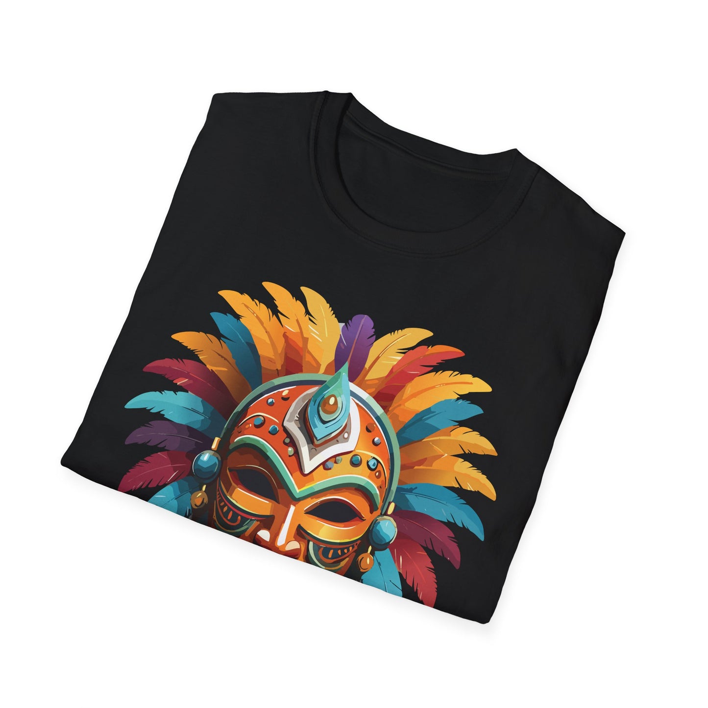 Mask Tee Shirt, Mask Shirt, Shirt with Mask, Masquerade Tees