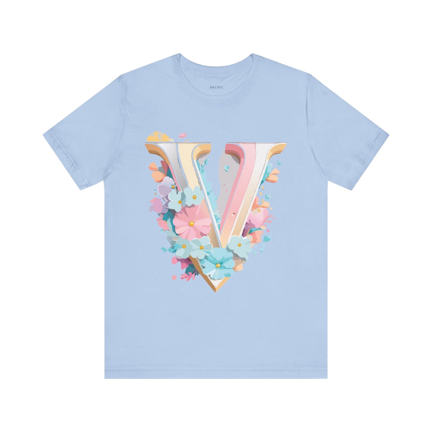 Letter Shirt, Letter V Shirt