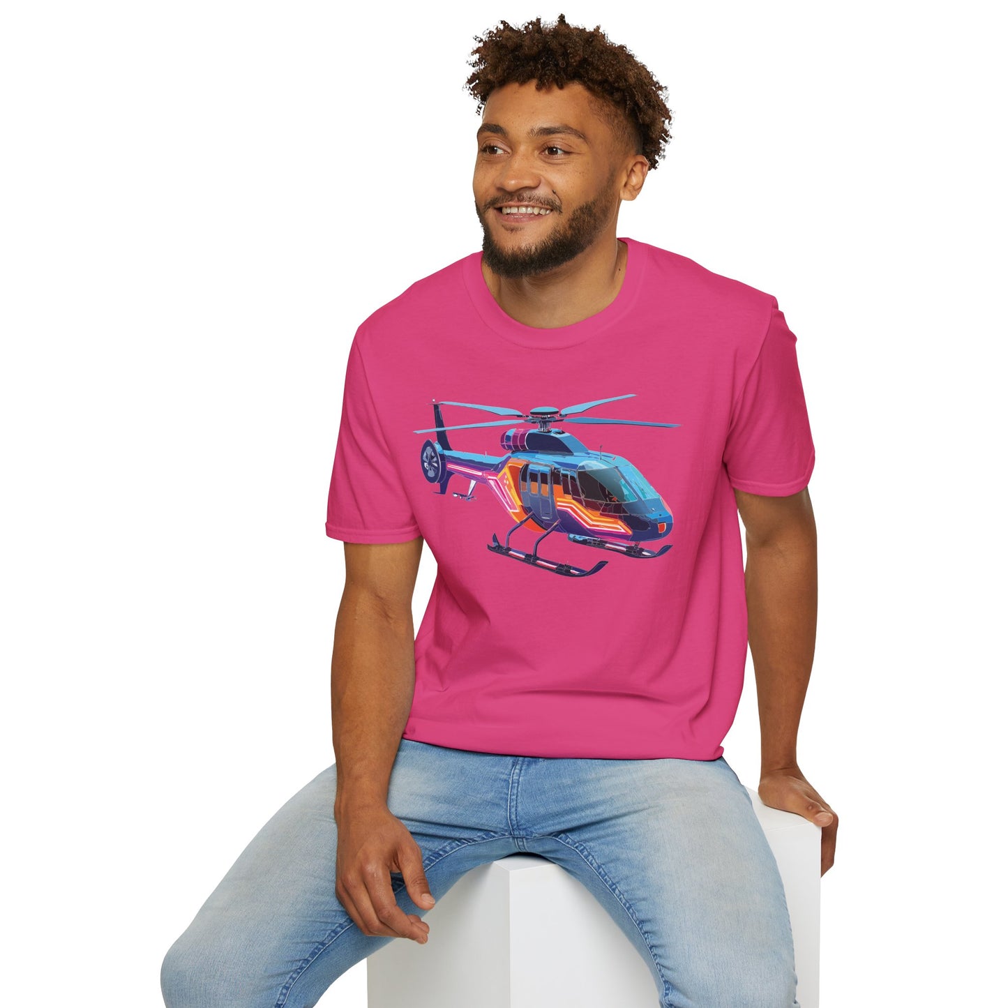 Chopper Shirt, Helicopter Shirt, Shirt with Helicopter, T Shirt with Chopper