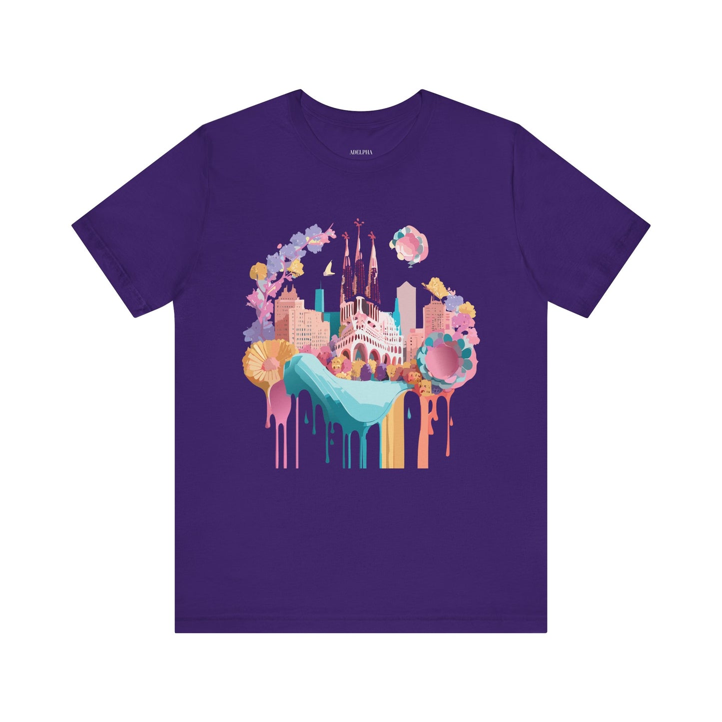 Tourist Shirt, Shirt with Barcelona