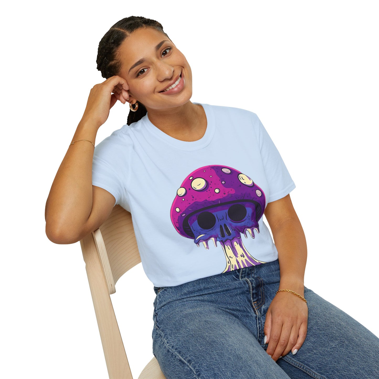 Mashroom Tee Shirt, Mashroom Shirt, Shirt with Funny Mashroom, Shirt with Fungus