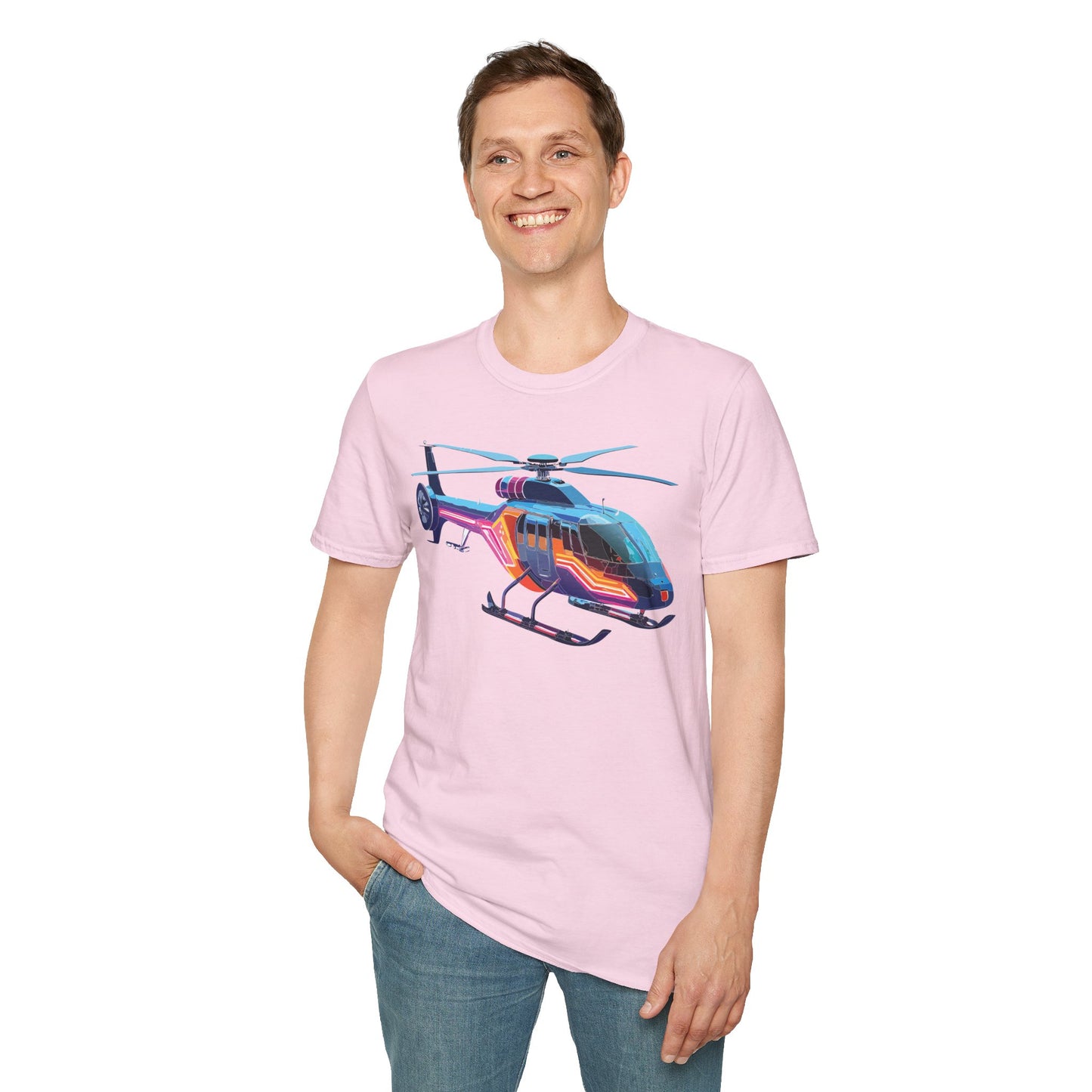 Chopper Shirt, Helicopter Shirt, Shirt with Helicopter, T Shirt with Chopper