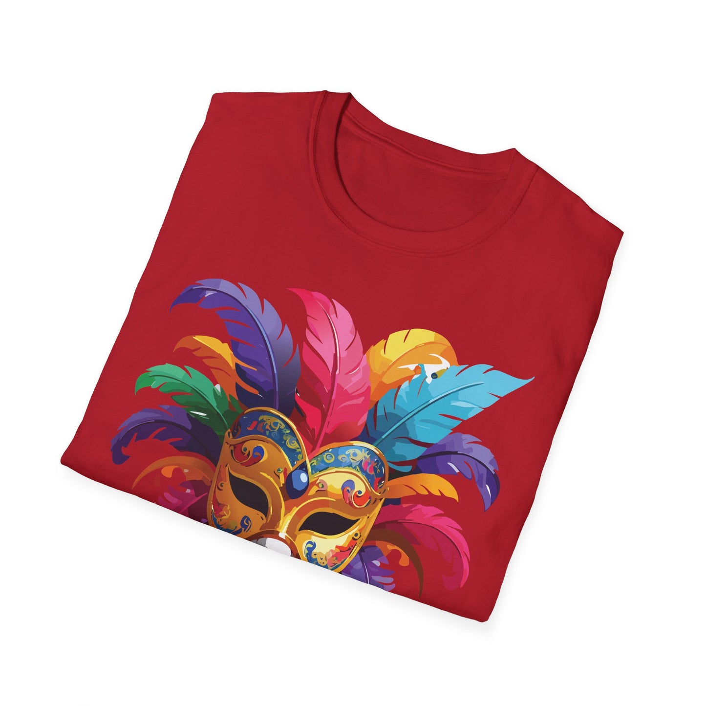 Mask Tee Shirt, Mask Shirt, Shirt with Mask, Masquerade Tees