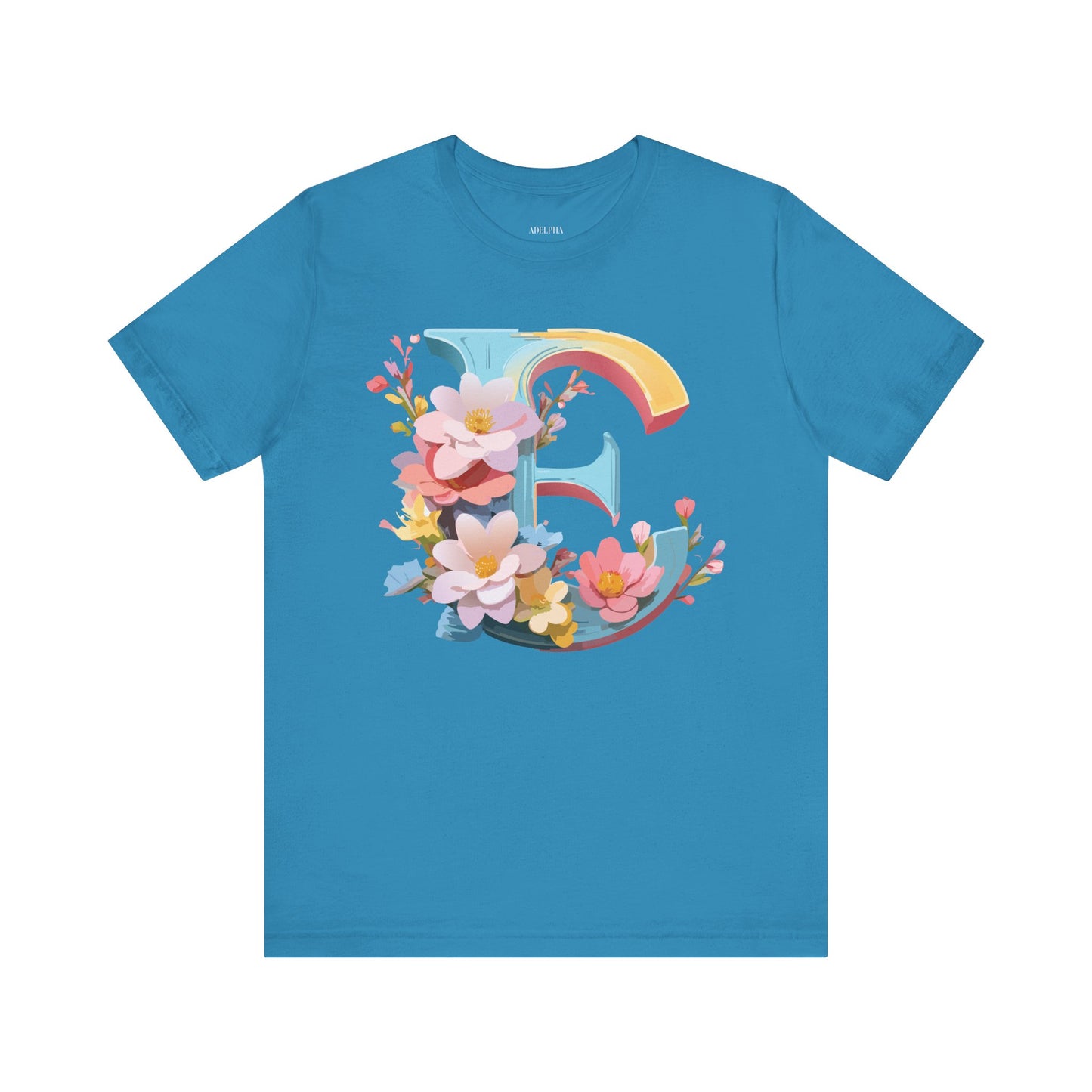 Letter Shirt, Letter E Shirt