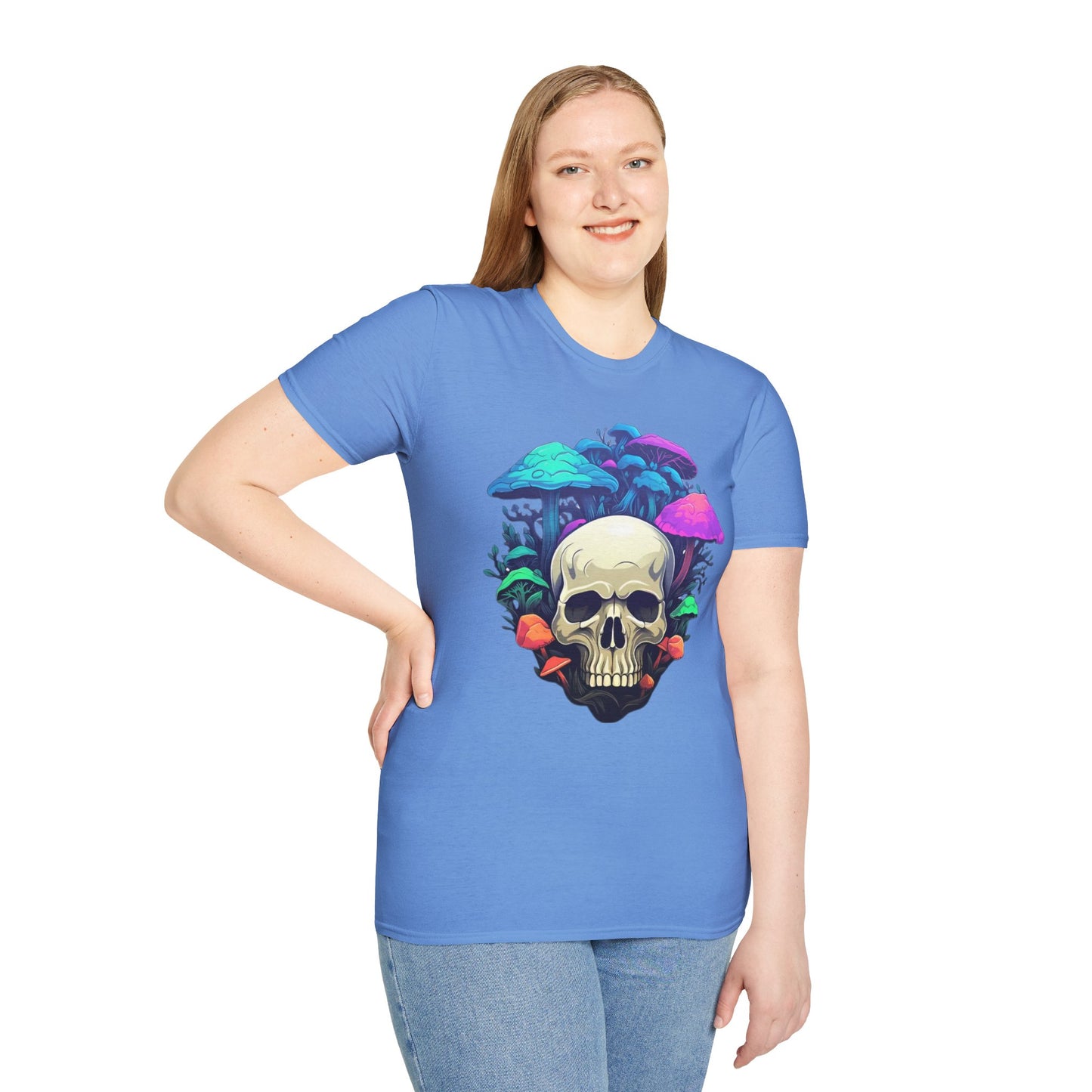 Skull Tee Shirt, Skeleton Shirt, Shirt with Skull, Shirt with Skeleton