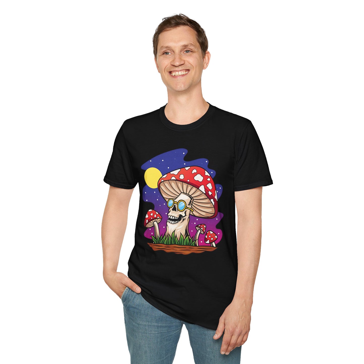 Mashroom Tee Shirt, Mashroom Shirt, Shirt with Funny Mashroom, Shirt with Fungus