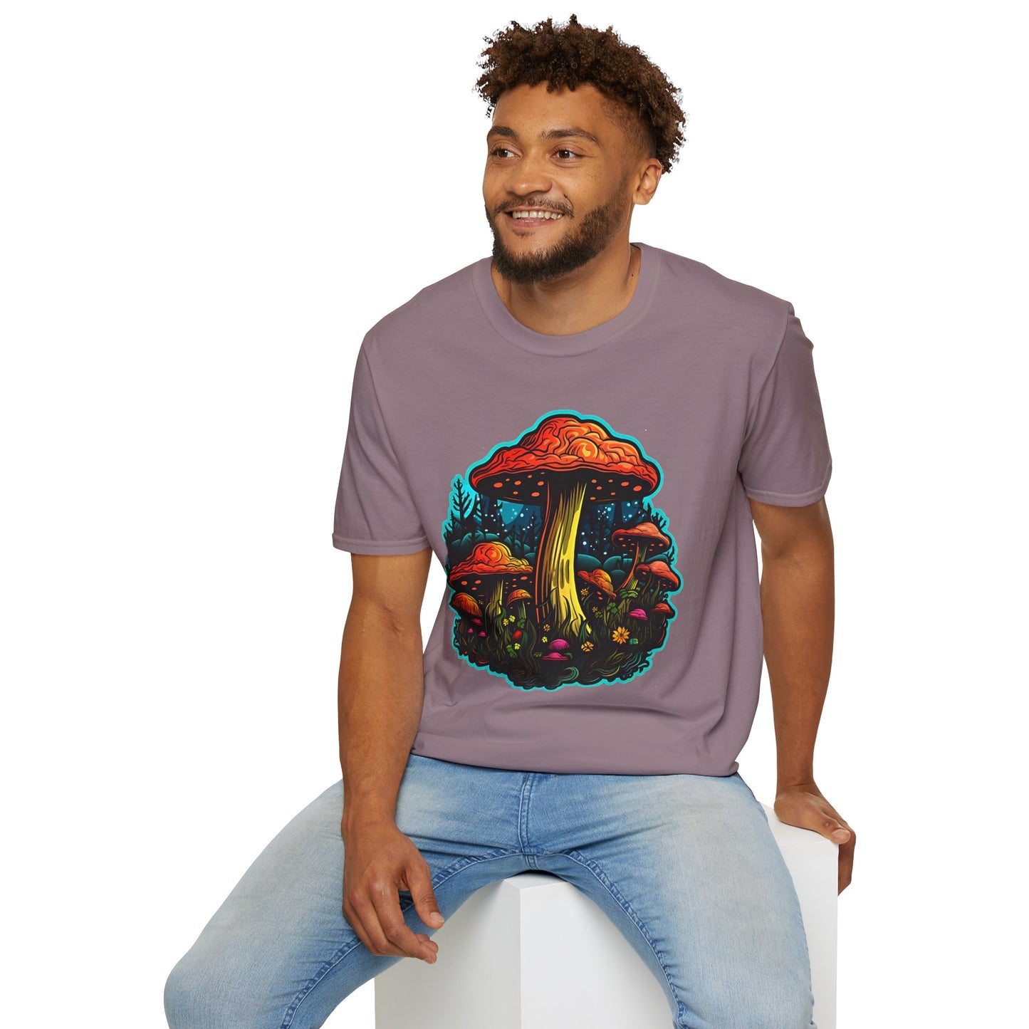 Mashroom Tee Shirt, Mashroom Shirt, Shirt with Funny Mashroom, Shirt with Fungus