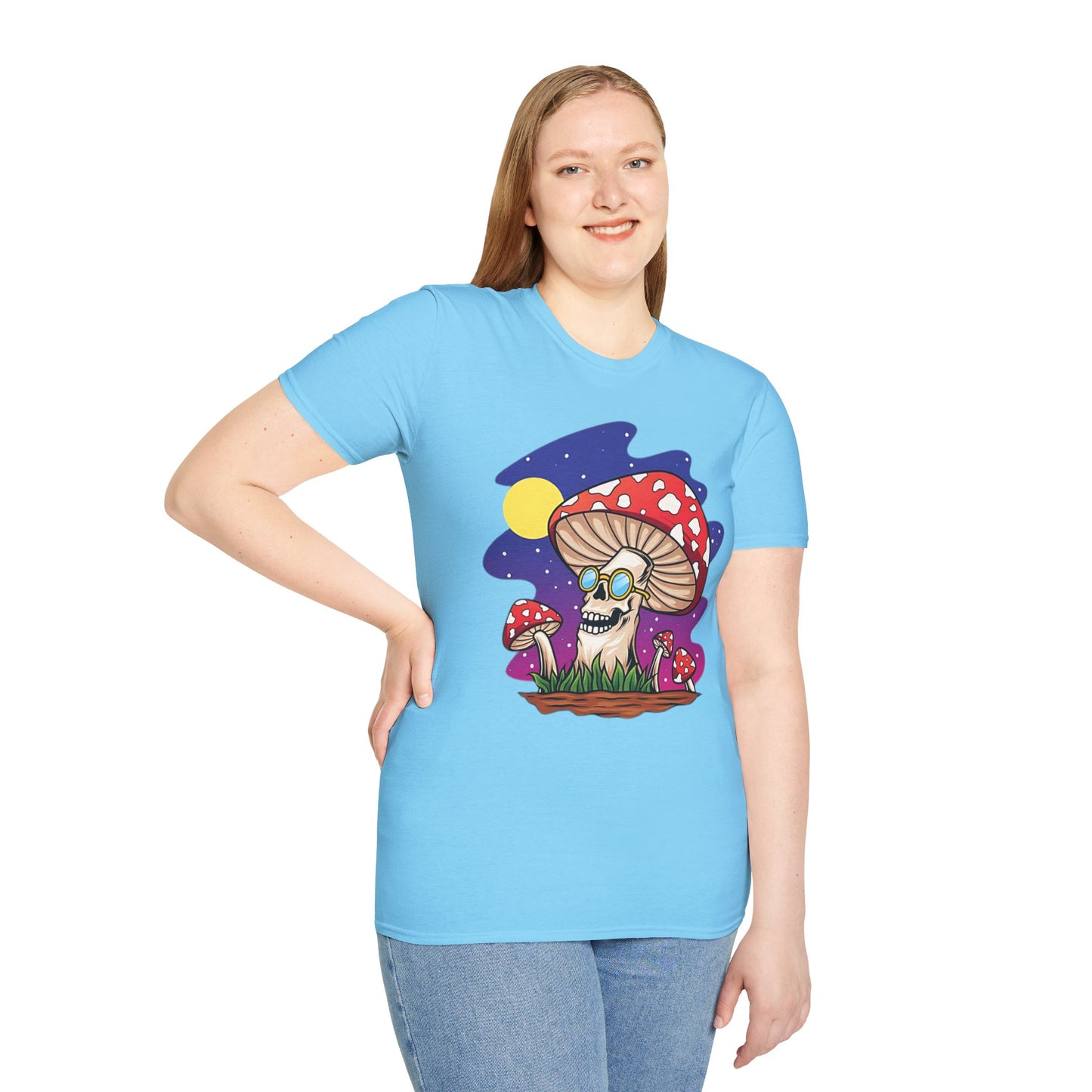 Mashroom Tee Shirt, Mashroom Shirt, Shirt with Funny Mashroom, Shirt with Fungus