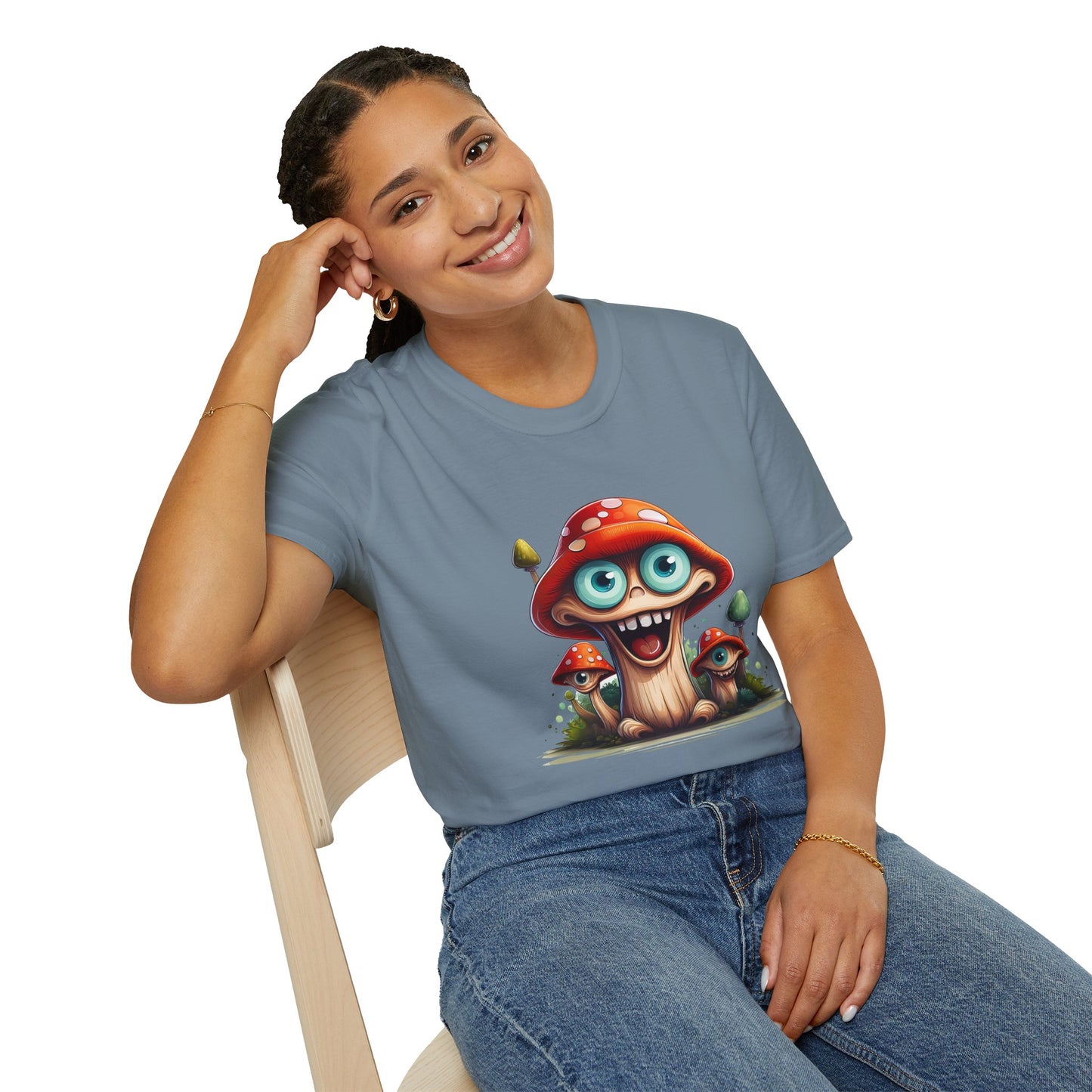 Mashroom Tee Shirt, Mashroom Shirt, Shirt with Funny Mashroom, Shirt with Fungus
