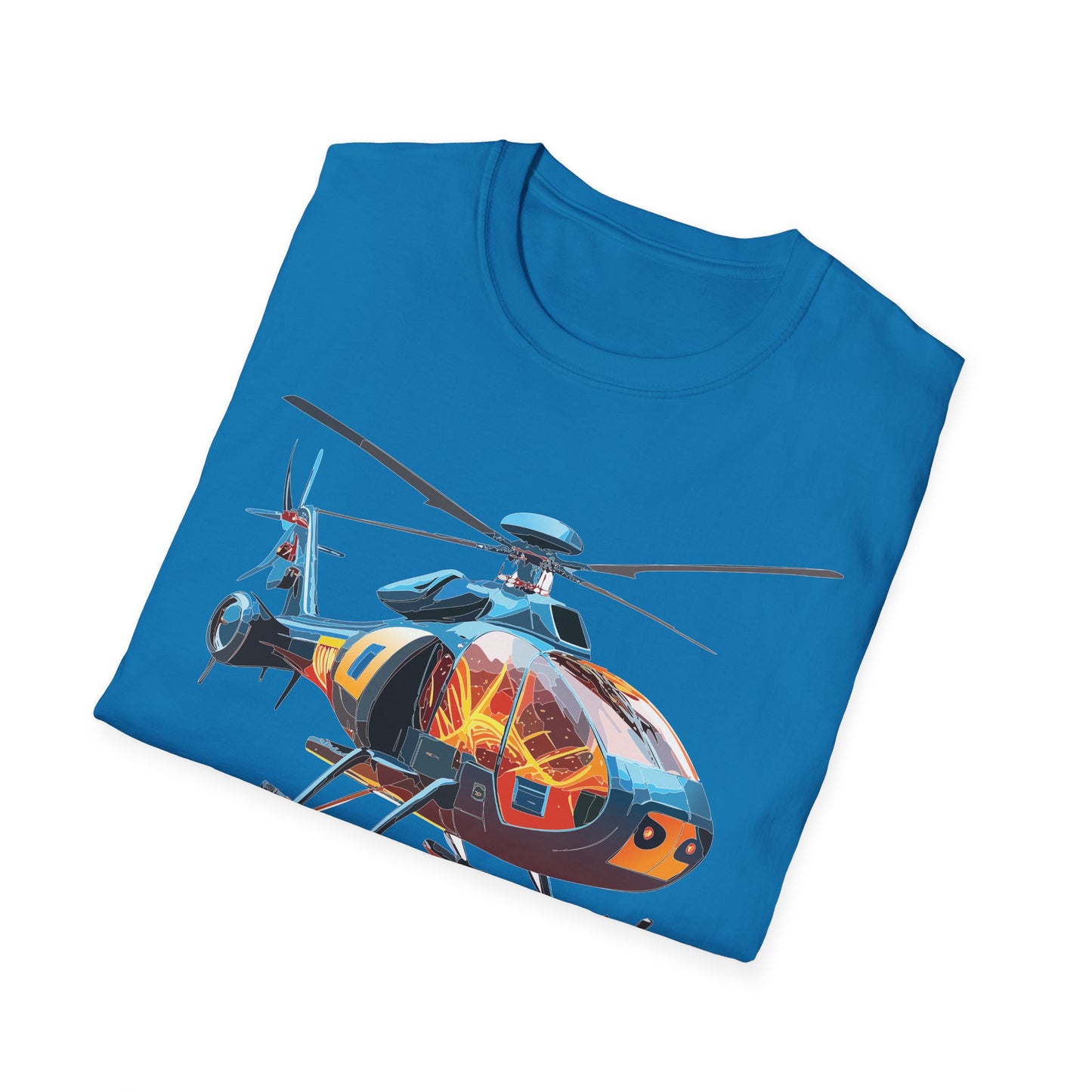 Chopper Shirt, Helicopter Shirt, Shirt with Helicopter, T Shirt with Chopper