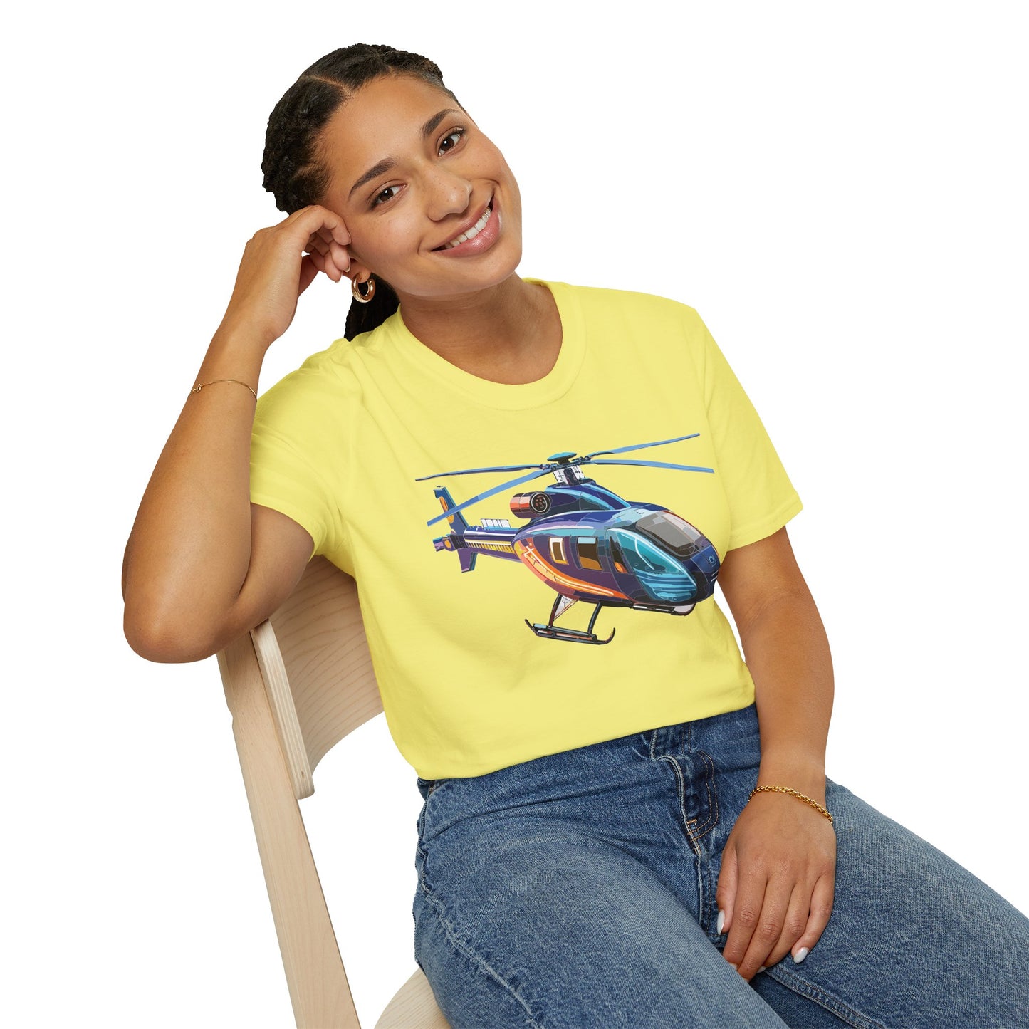 Chopper Shirt, Helicopter Shirt, Shirt with Helicopter, T Shirt with Chopper