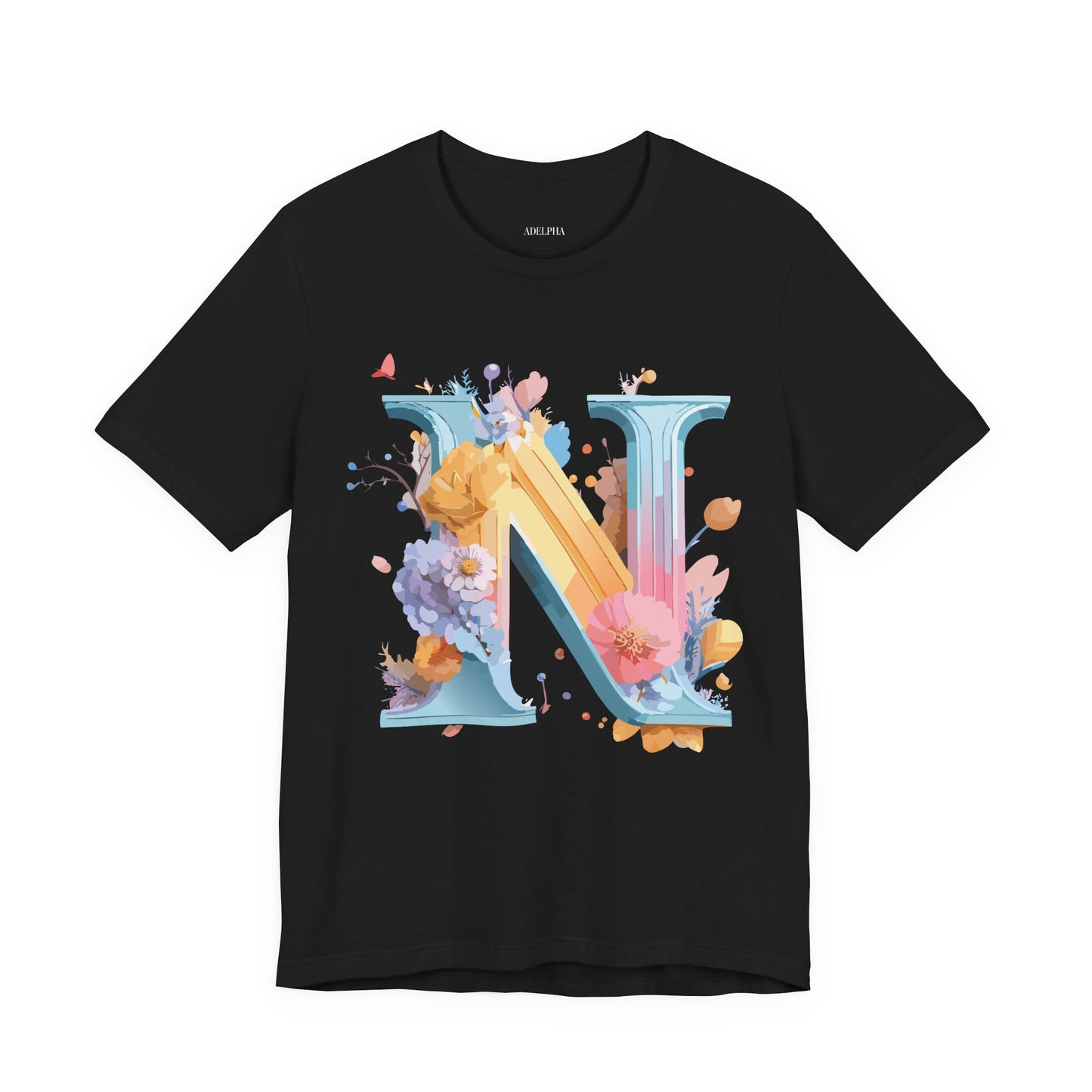 Letter Shirt, Letter N Shirt