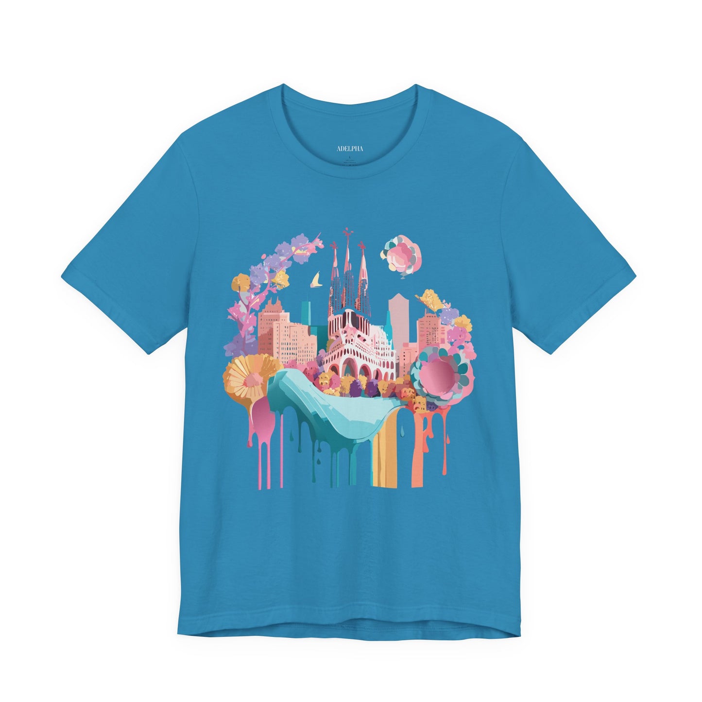 Tourist Shirt, Shirt with Barcelona