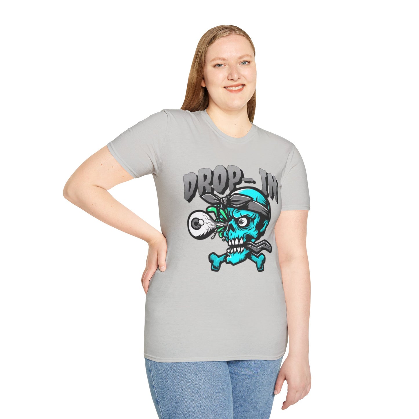 Skull Tee Shirt, Skeleton Shirt, Shirt with Skull, Shirt with Skeleton