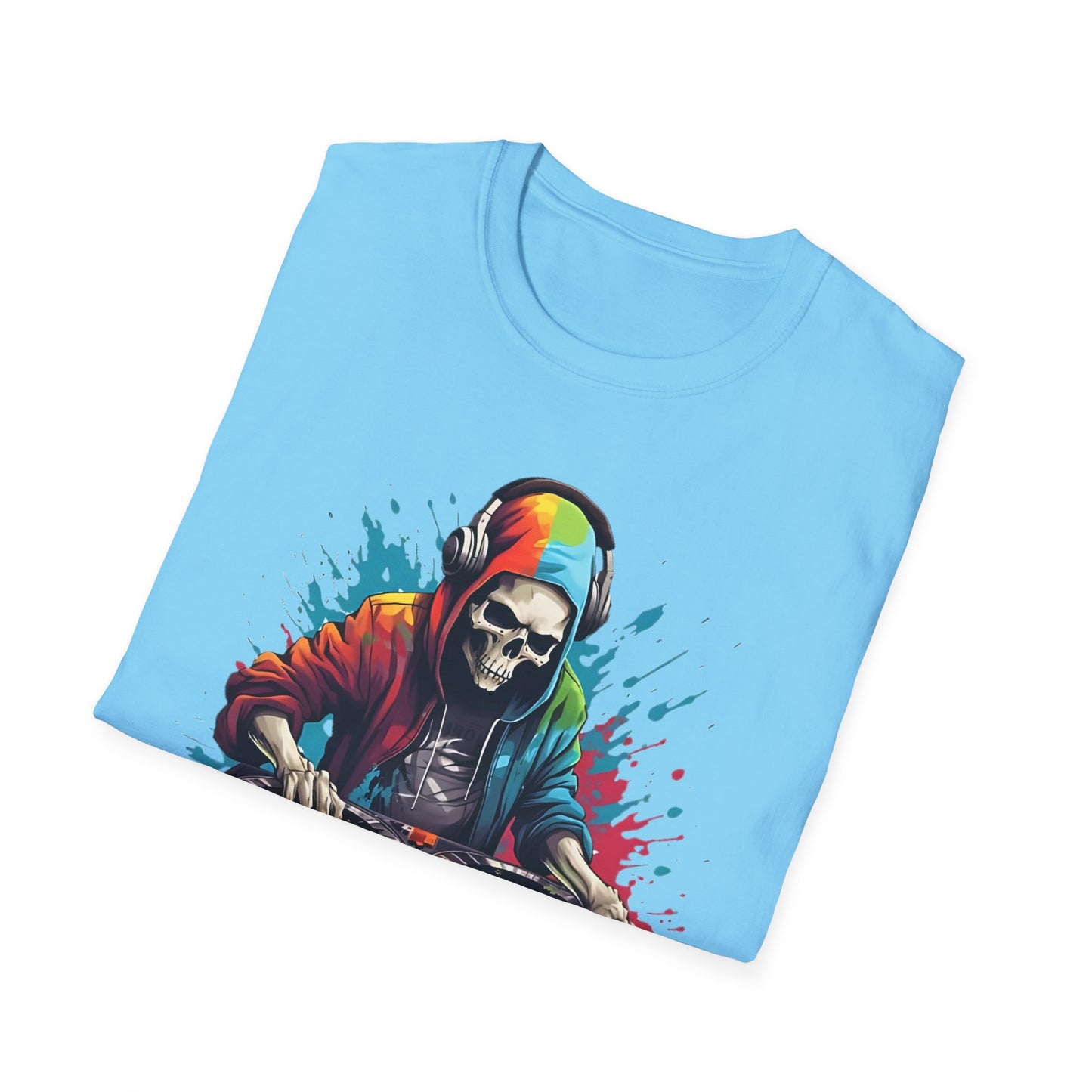 Skull Tee Shirt, Skeleton Shirt, Shirt with Skull, Shirt with Skeleton