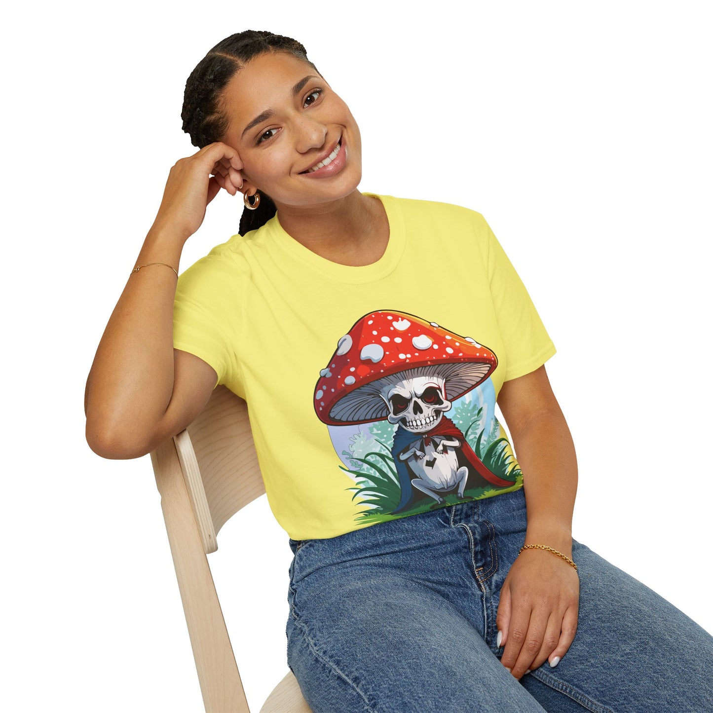 Mashroom Tee Shirt, Mashroom Shirt, Shirt with Funny Mashroom, Shirt with Fungus