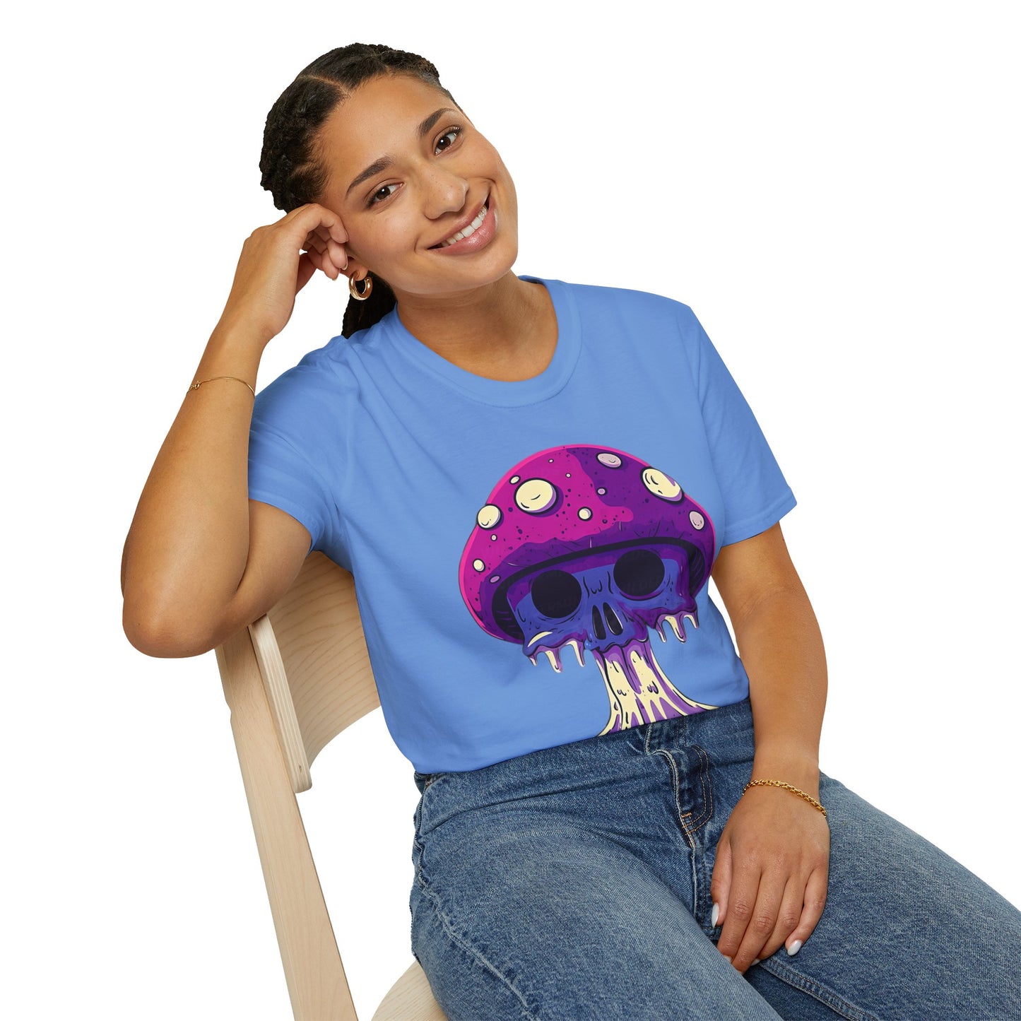 Mashroom Tee Shirt, Mashroom Shirt, Shirt with Funny Mashroom, Shirt with Fungus