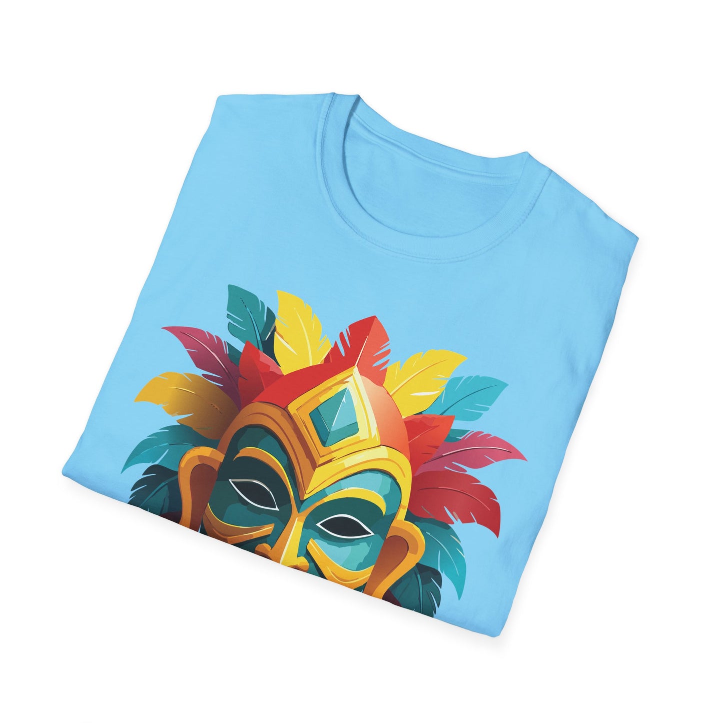 Mask Tee Shirt, Mask Shirt, Shirt with Mask, Masquerade Tees
