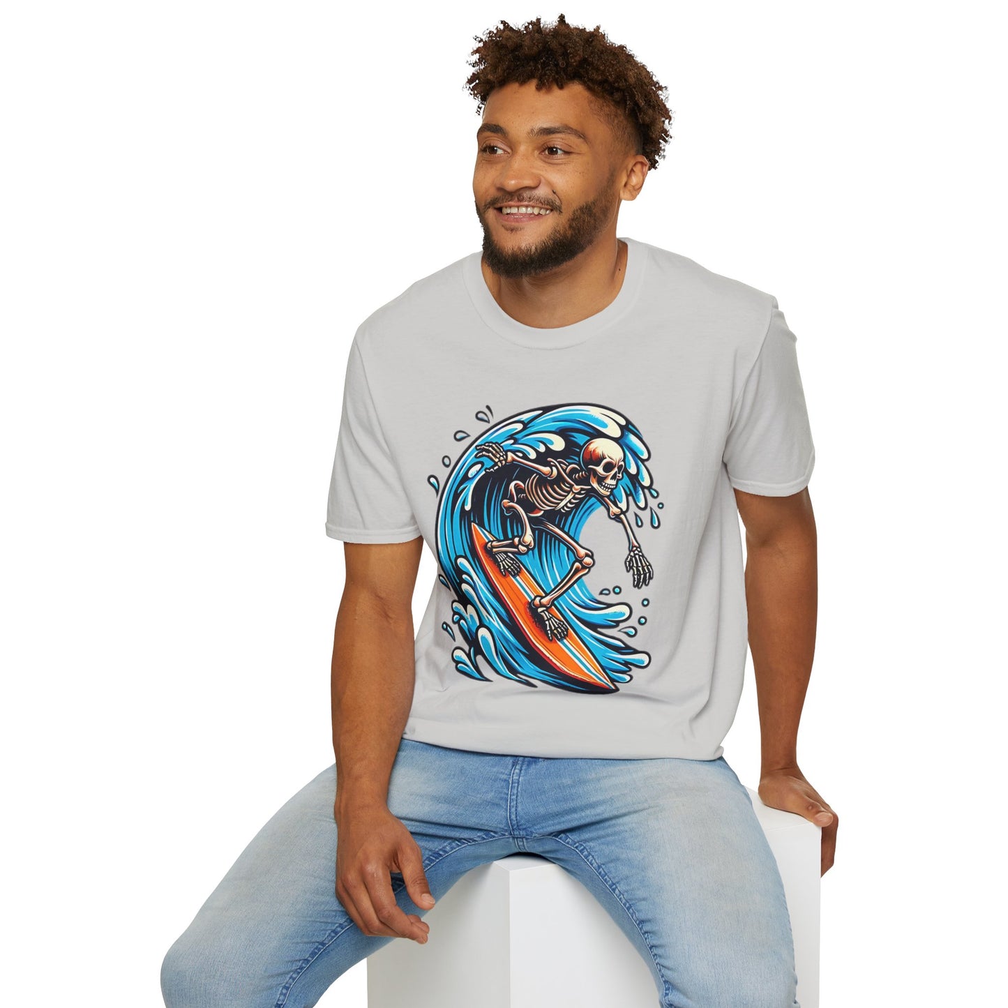 Skull Tee Shirt, Skeleton Shirt, Shirt with Skull, Shirt with Skeleton