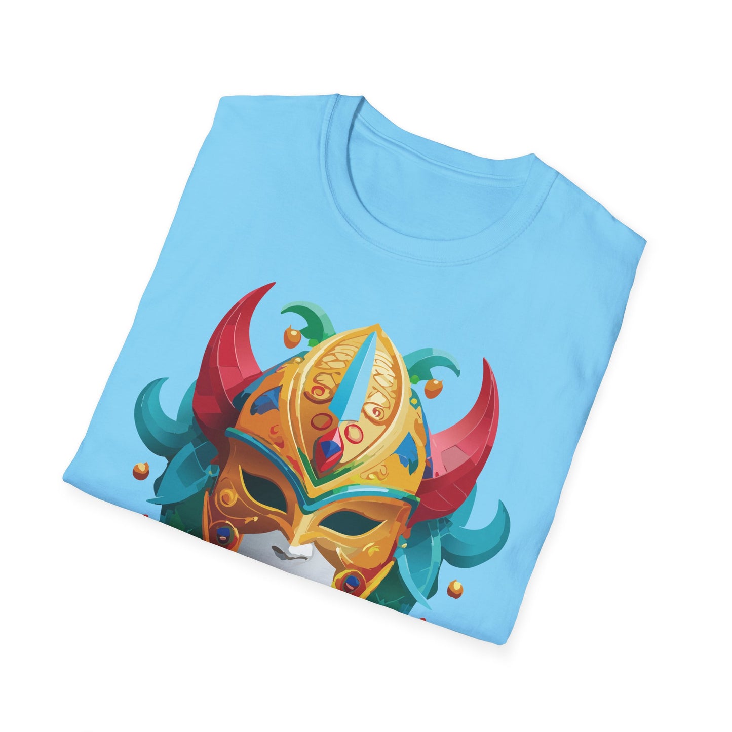 Mask Tee Shirt, Mask Shirt, Shirt with Mask, Masquerade Tees