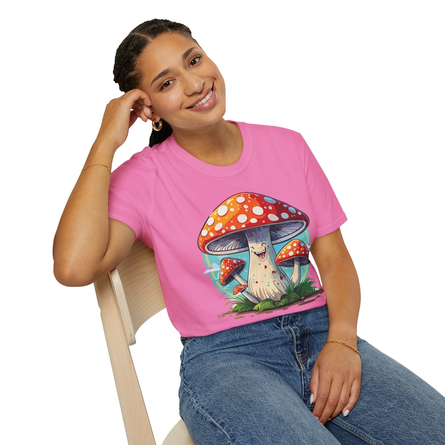 Mashroom Tee Shirt, Mashroom Shirt, Shirt with Funny Mashroom, Shirt with Fungus