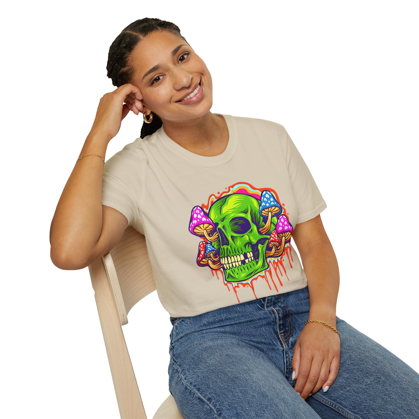 Skull Tee Shirt, Skeleton Shirt, Shirt with Skull, Shirt with Skeleton