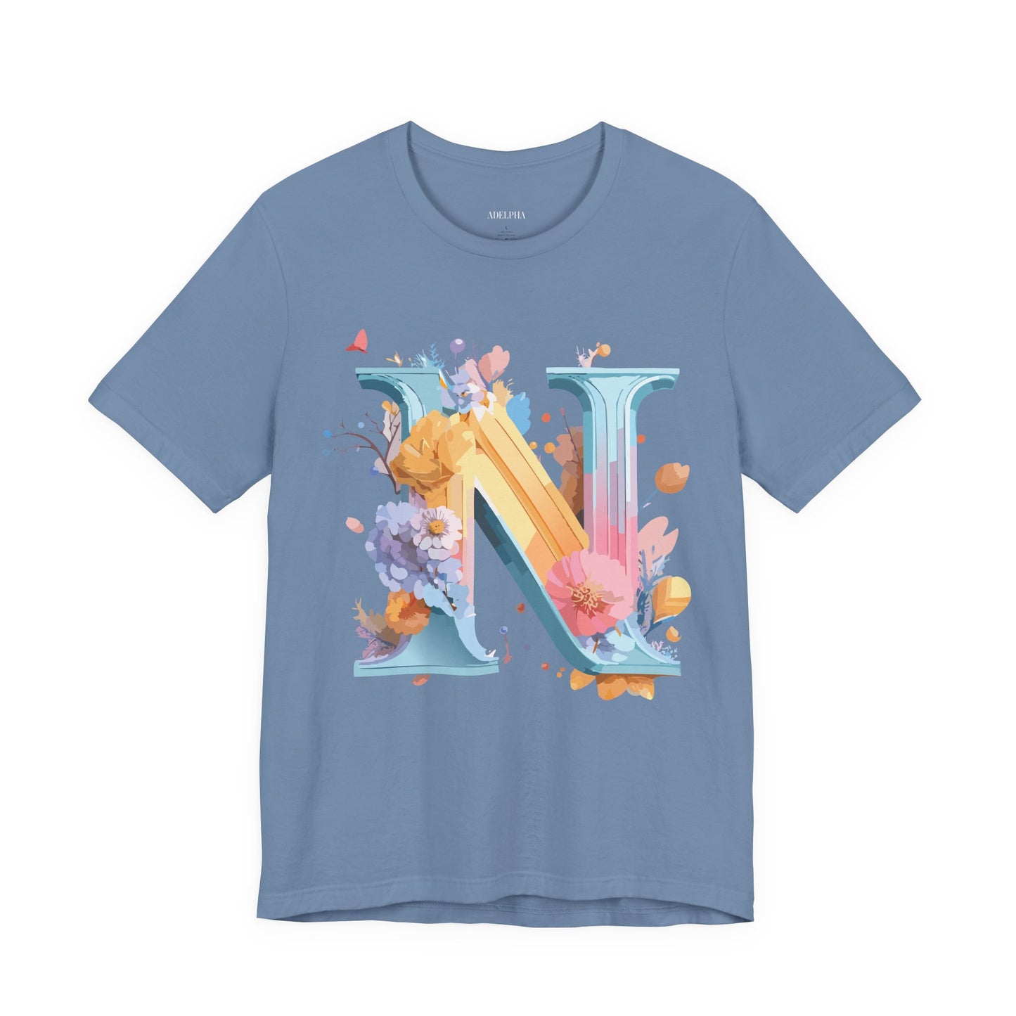 Letter Shirt, Letter N Shirt