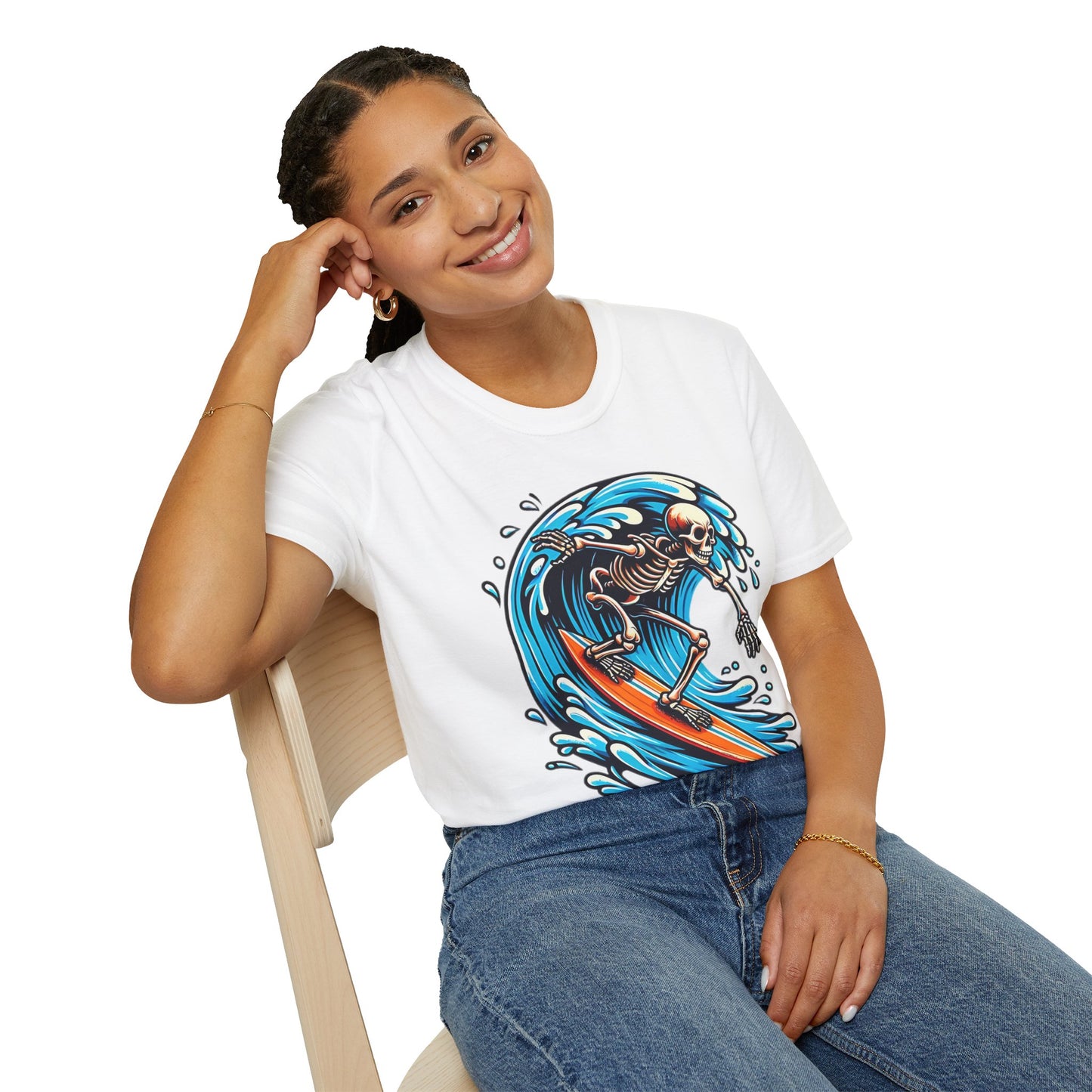 Skull Tee Shirt, Skeleton Shirt, Shirt with Skull, Shirt with Skeleton