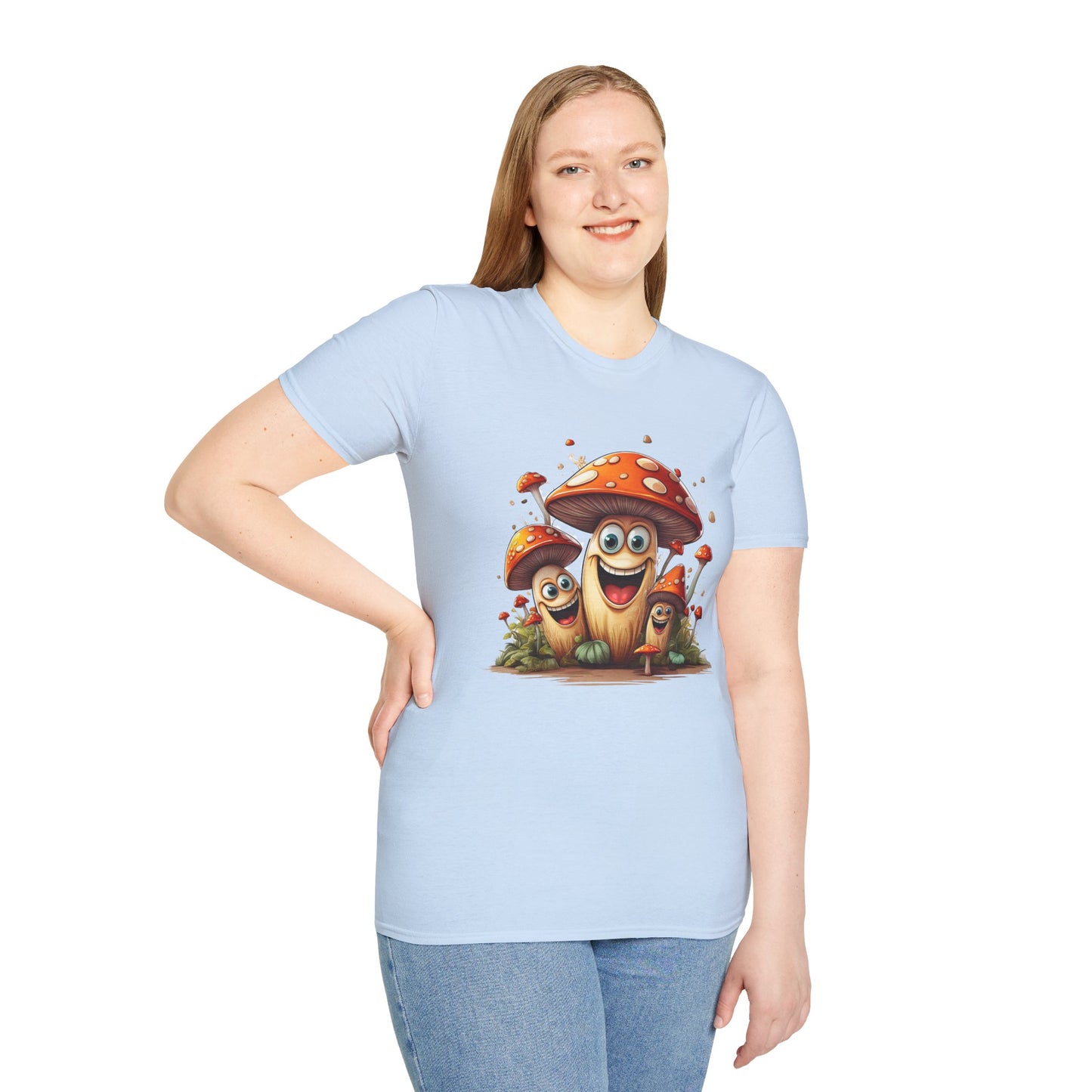Mashroom Tee Shirt, Mashroom Shirt, Shirt with Funny Mashroom, Shirt with Fungus