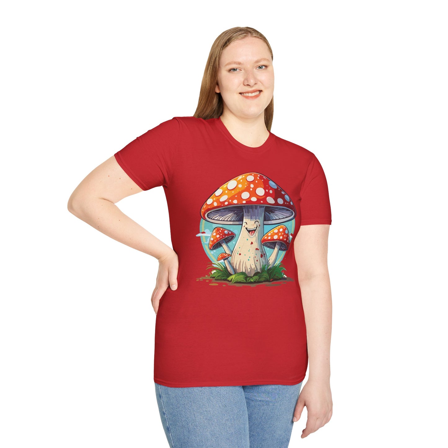 Mashroom Tee Shirt, Mashroom Shirt, Shirt with Funny Mashroom, Shirt with Fungus