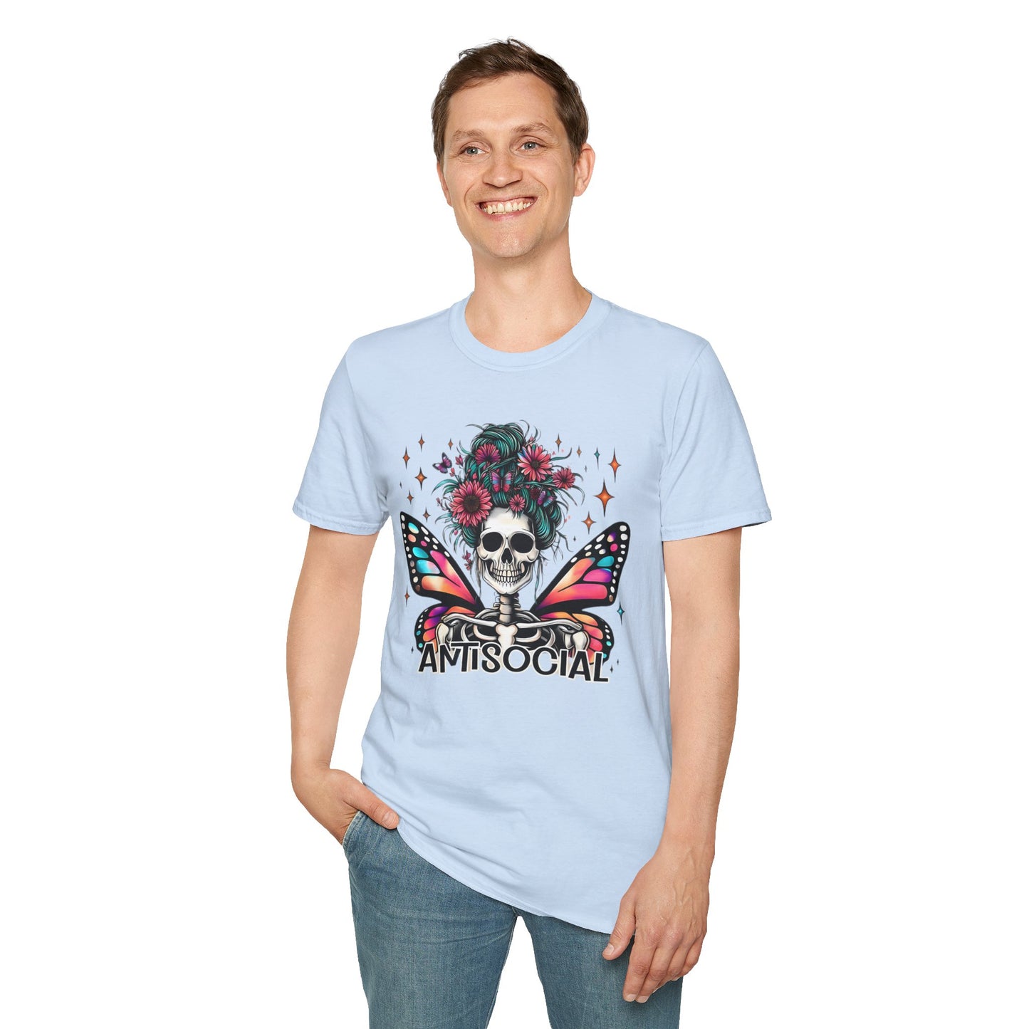 Skull Tee Shirt, Skeleton Shirt, Shirt with Skull, Shirt with Skeleton