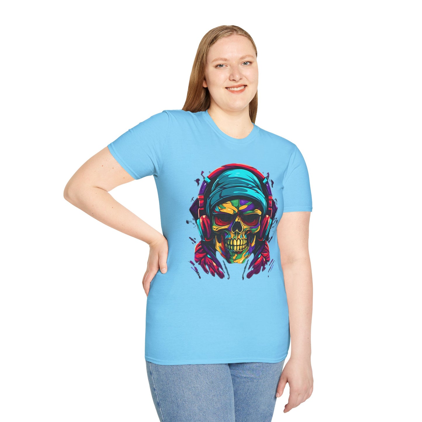 Skull Tee Shirt, Skeleton Shirt, Shirt with Skull, Shirt with Skeleton