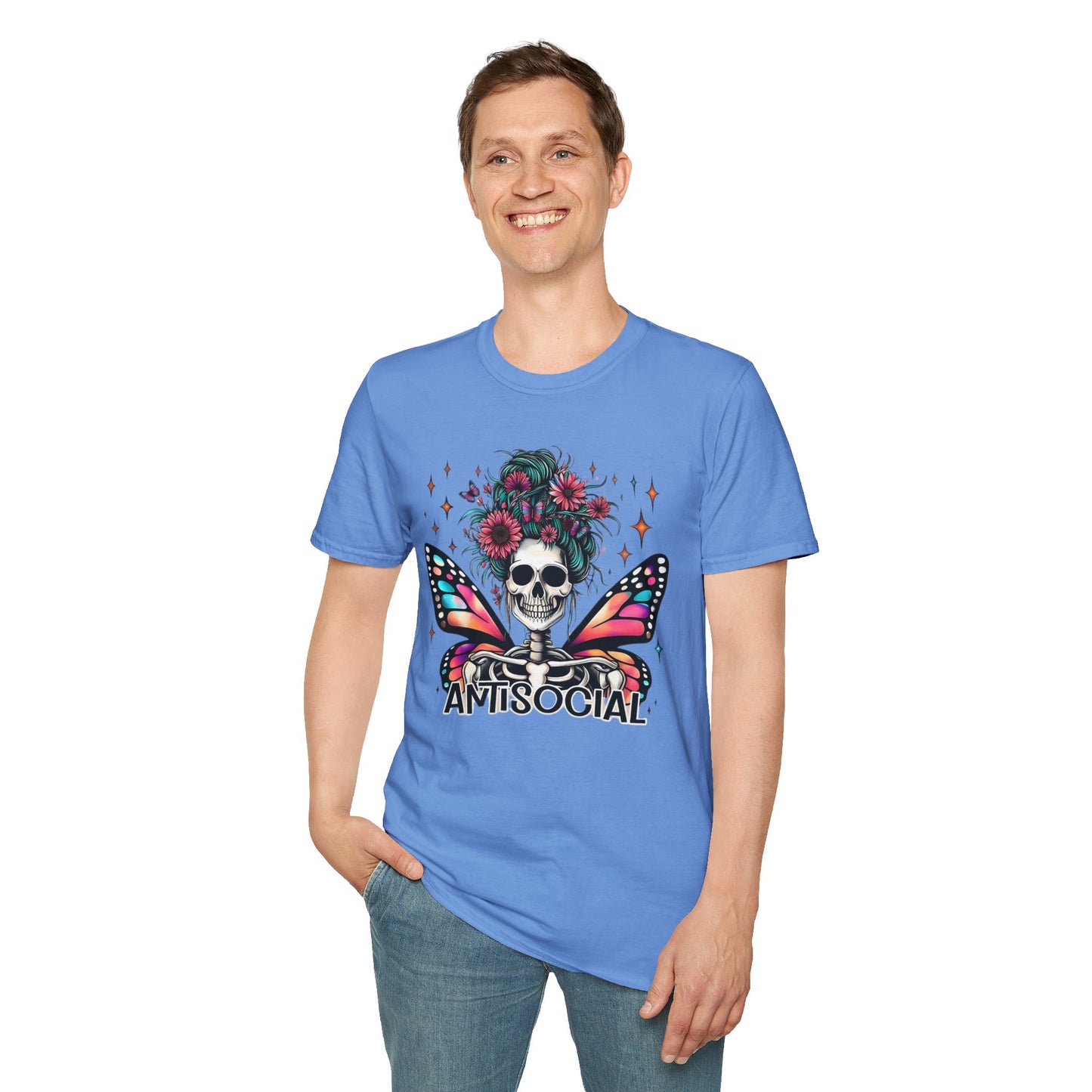 Skull Tee Shirt, Skeleton Shirt, Shirt with Skull, Shirt with Skeleton