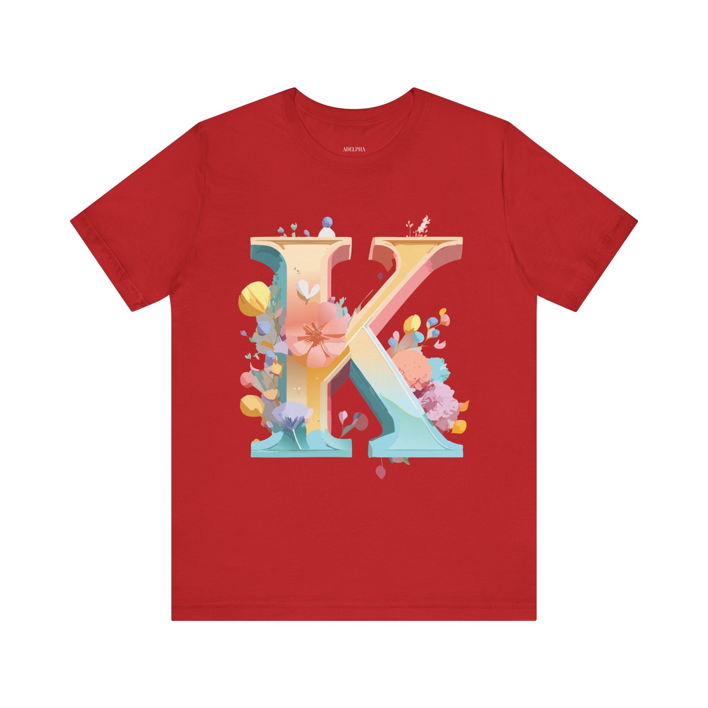 Letter Shirt, Letter K Shirt