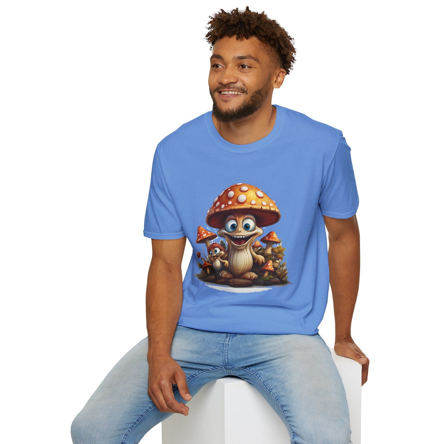 Mashroom Tee Shirt, Mashroom Shirt, Shirt with Funny Mashroom, Shirt with Fungus