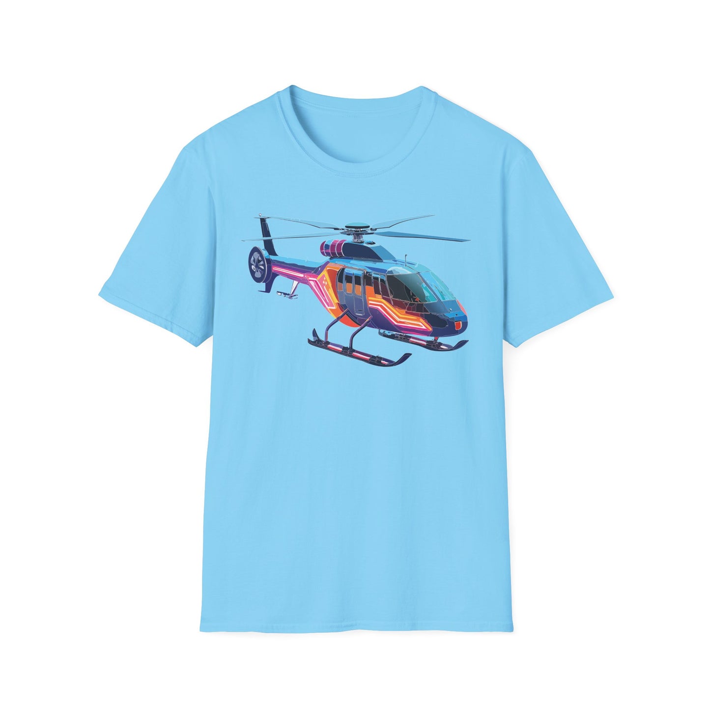 Chopper Shirt, Helicopter Shirt, Shirt with Helicopter, T Shirt with Chopper