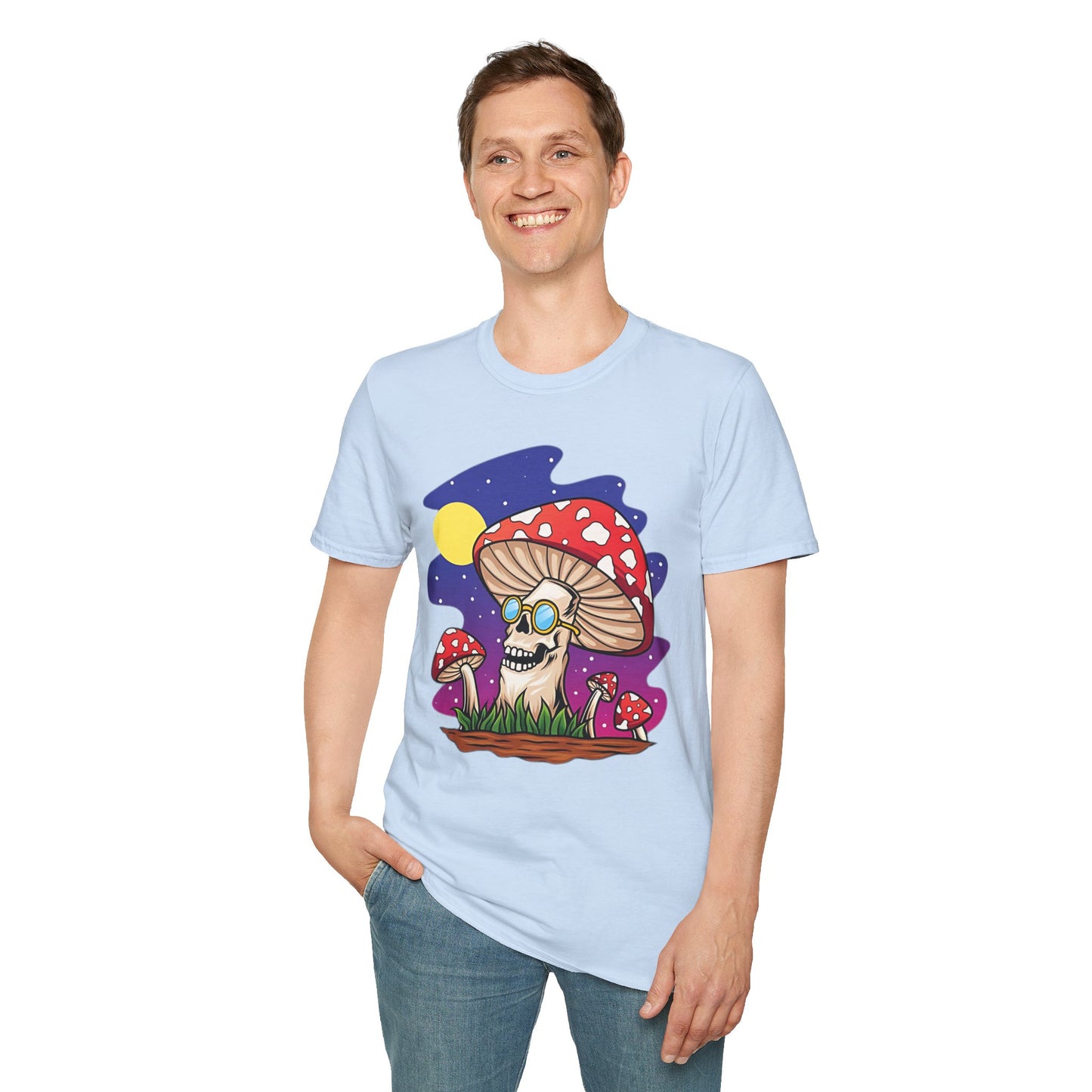Mashroom Tee Shirt, Mashroom Shirt, Shirt with Funny Mashroom, Shirt with Fungus