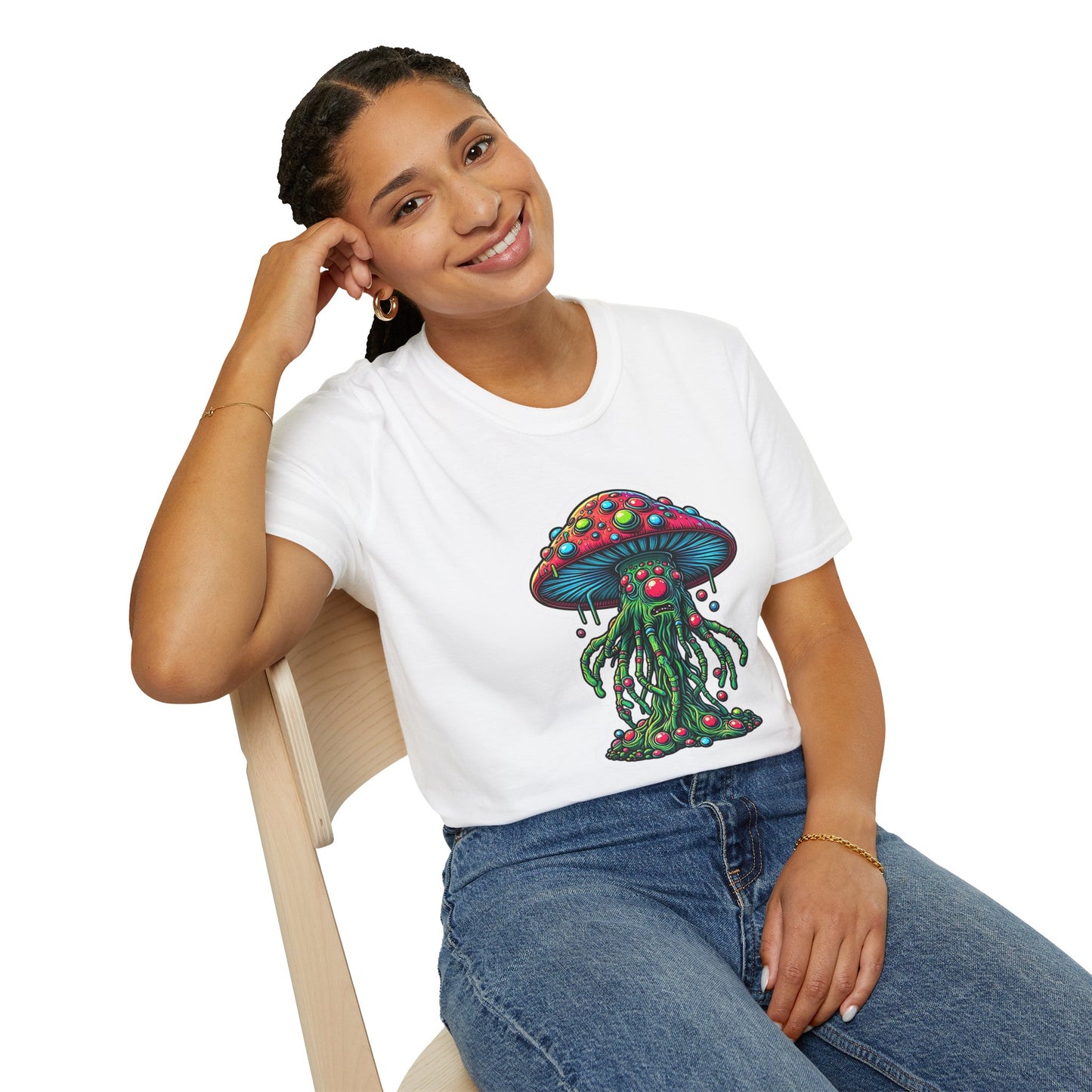 Mashroom Tee Shirt, Mashroom Shirt, Shirt with Funny Mashroom, Shirt with Fungus