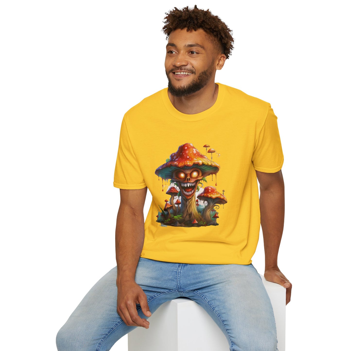 Mashroom Tee Shirt, Mashroom Shirt, Shirt with Funny Mashroom, Shirt with Fungus