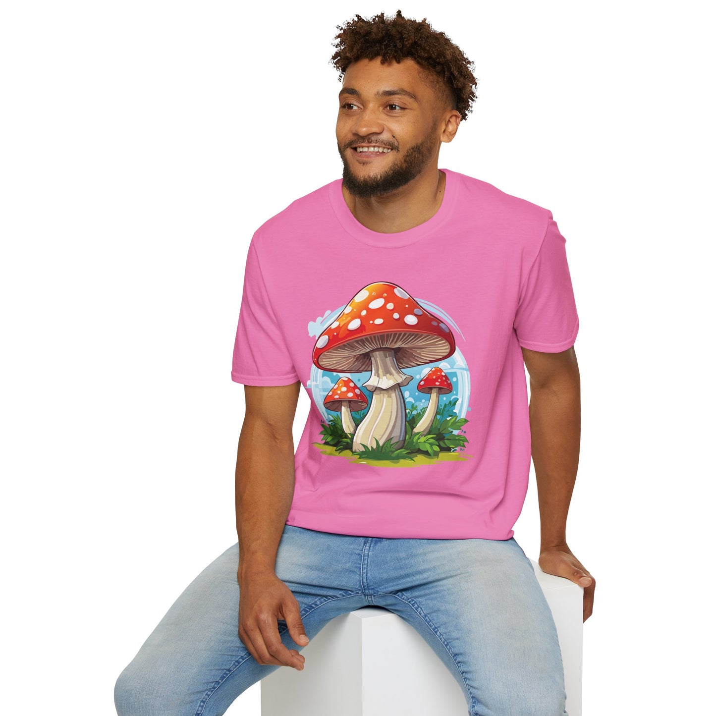 Mashroom Tee Shirt, Mashroom Shirt, Shirt with Funny Mashroom, Shirt with Fungus