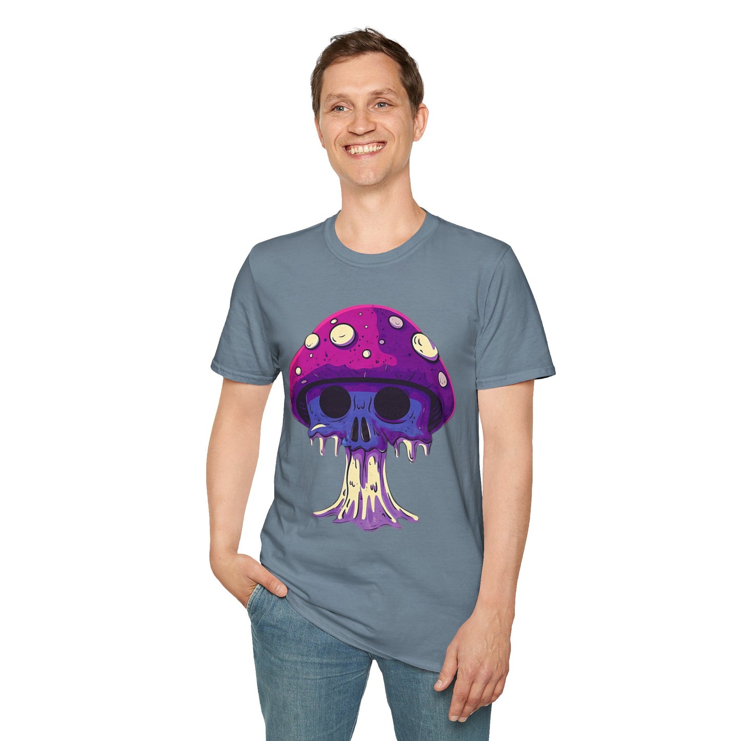Mashroom Tee Shirt, Mashroom Shirt, Shirt with Funny Mashroom, Shirt with Fungus